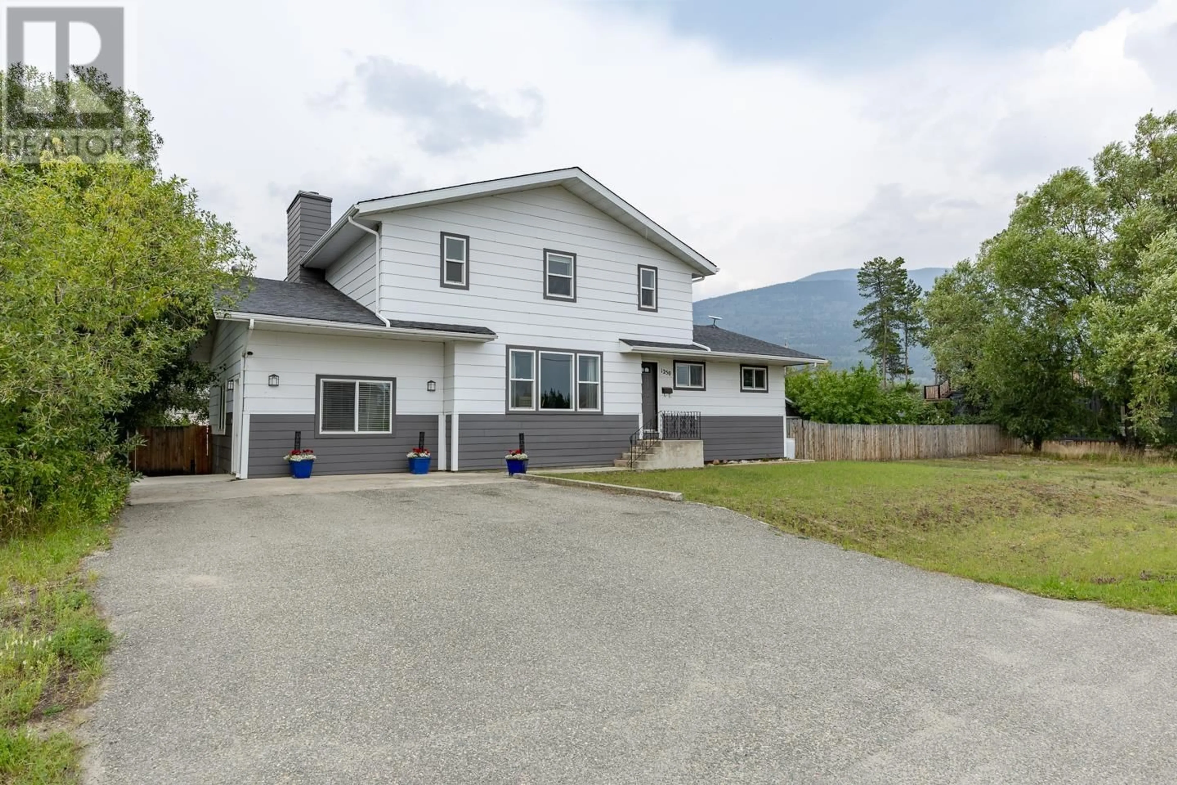 A pic from outside/outdoor area/front of a property/back of a property/a pic from drone, mountain view for 1250 9TH AVENUE, Valemount British Columbia V0E2Z0