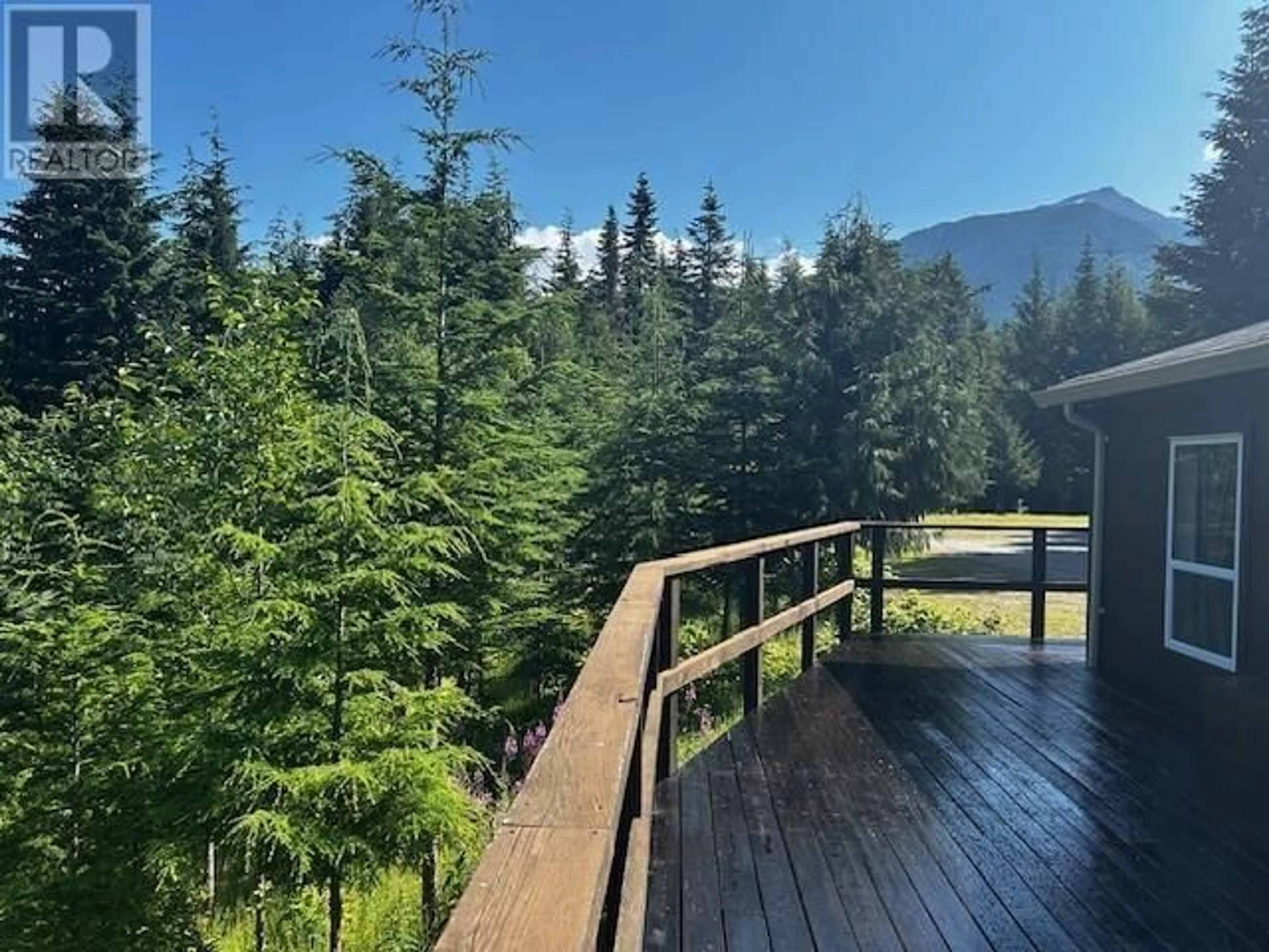 A pic from outside/outdoor area/front of a property/back of a property/a pic from drone, forest/trees view for 6191 CHIMDEMASH FRONTAGE ROAD, Terrace British Columbia V8G0A8