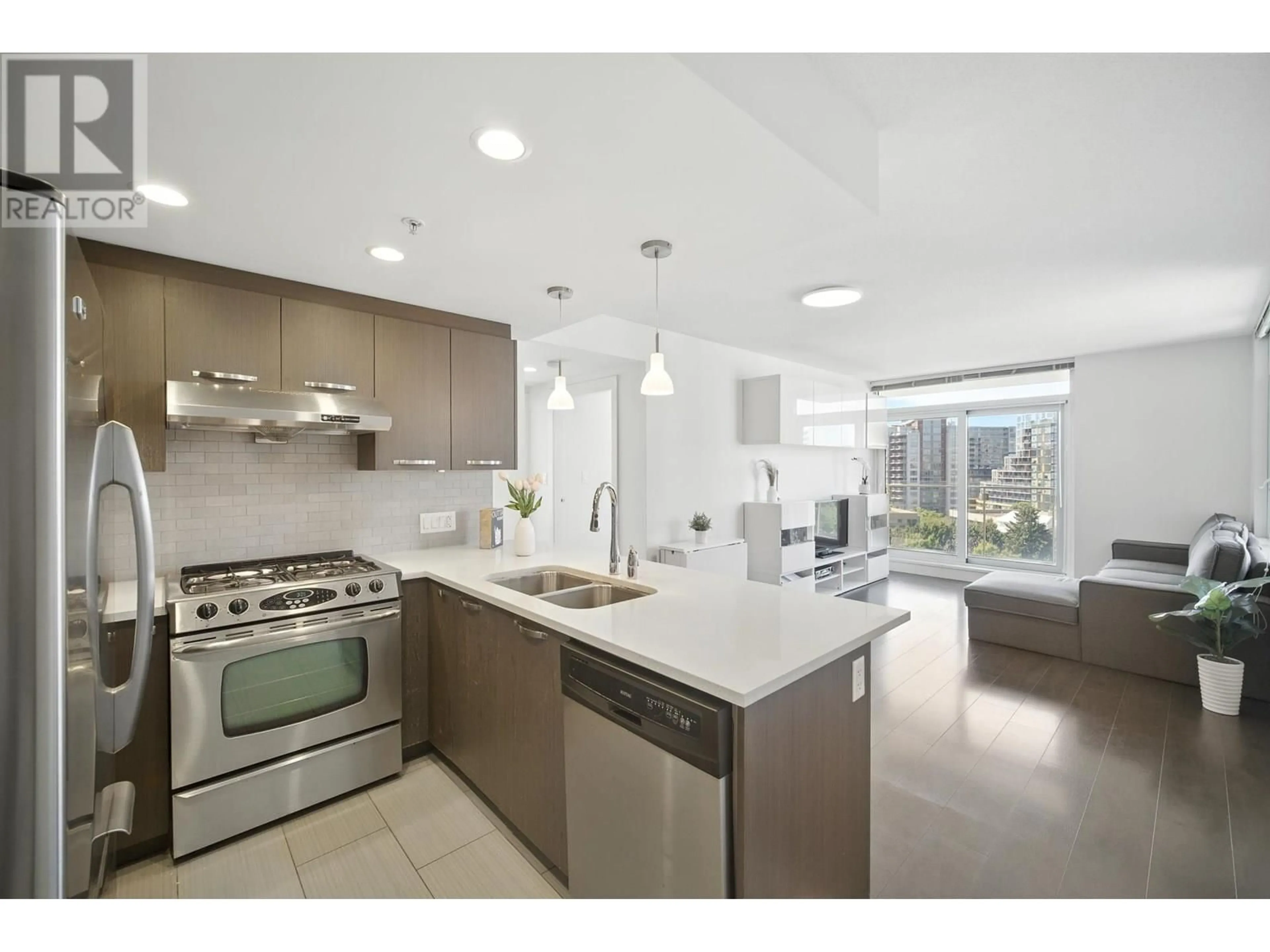 Open concept kitchen, unknown for 1107 - 8333 ANDERSON ROAD, Richmond British Columbia V6Y0E2