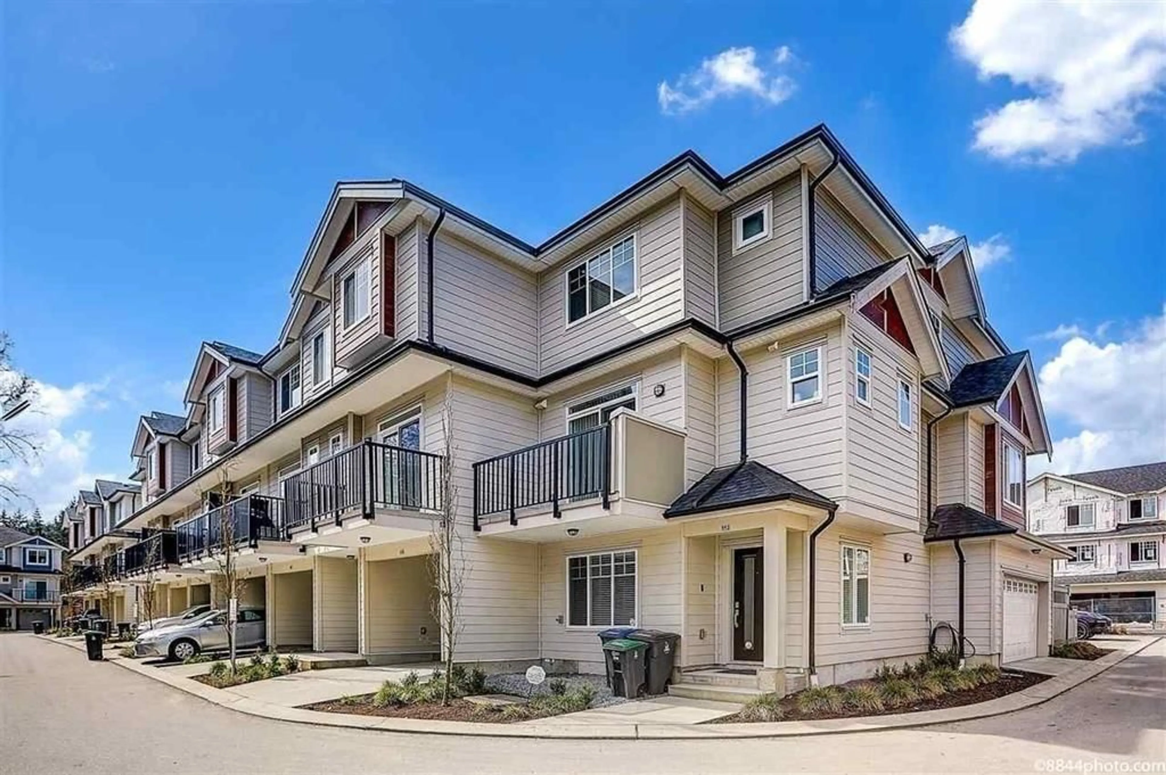 Home with vinyl exterior material, street for 128 - 13898 64, Surrey British Columbia V3W1L6