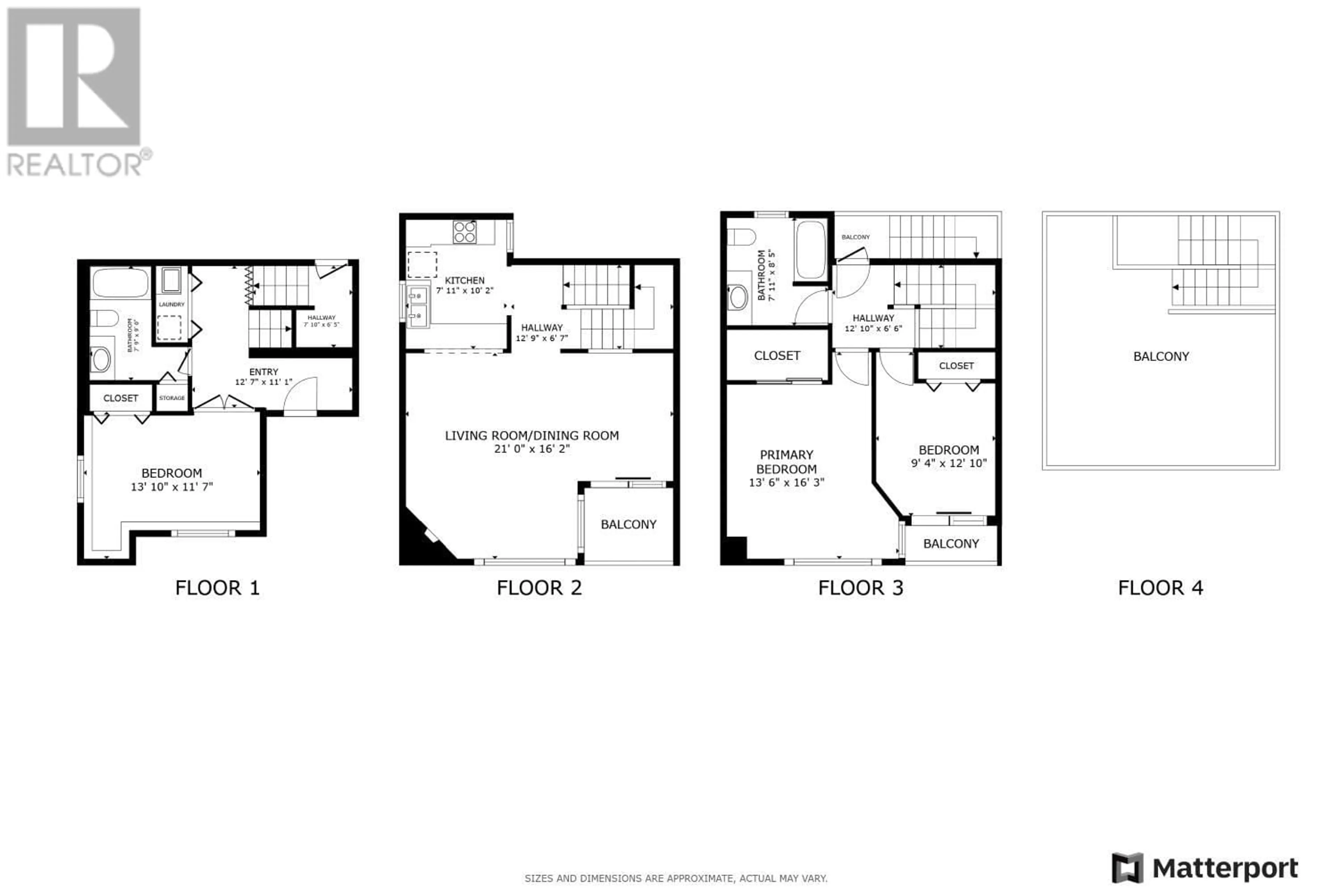 Floor plan for 2395 OAK STREET, Vancouver British Columbia V6H2J8