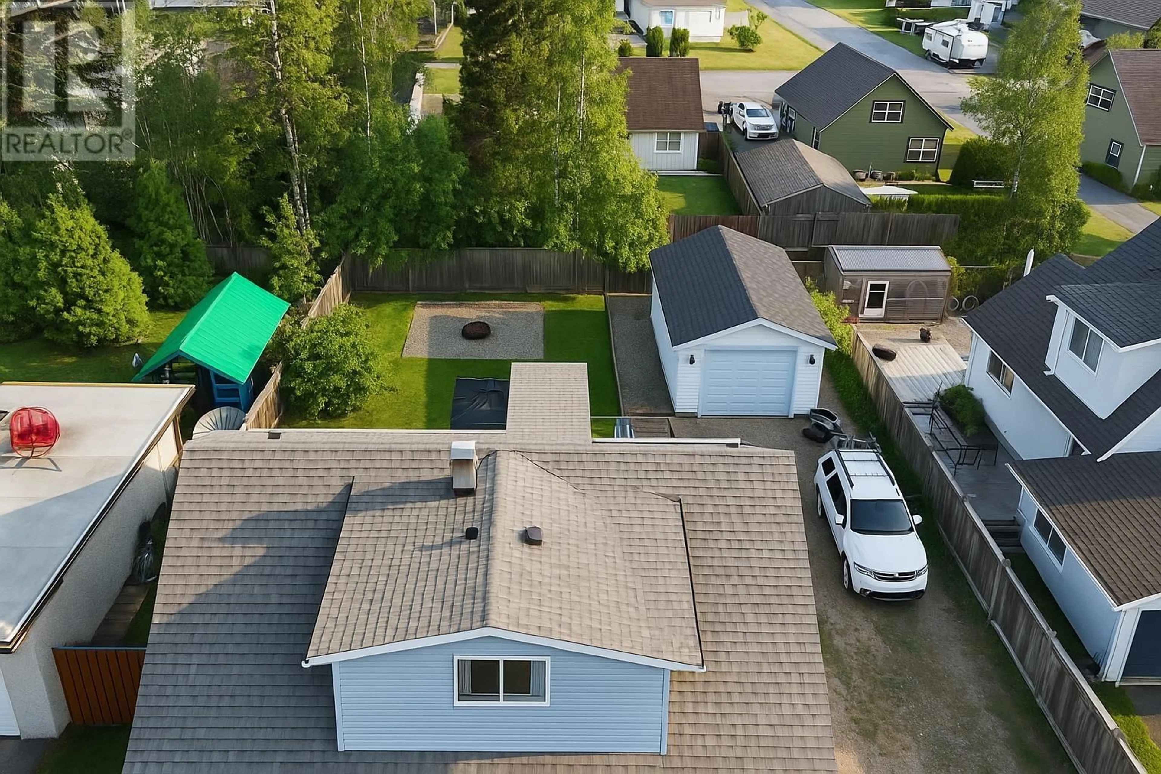 A pic from outside/outdoor area/front of a property/back of a property/a pic from drone, street for 48 FINCH STREET, Kitimat British Columbia V8C1T2