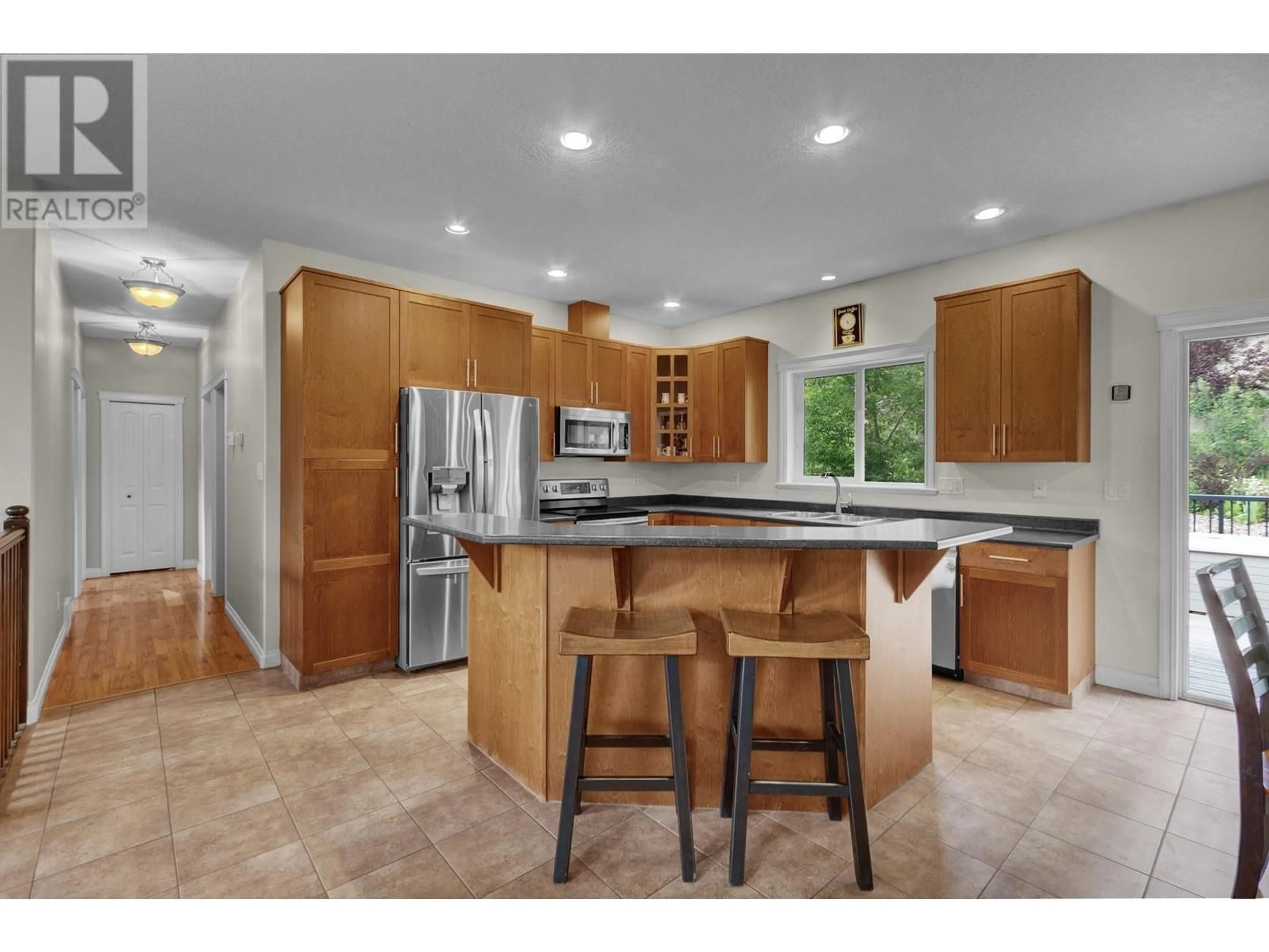 Open concept kitchen, ceramic/tile floor for 1638 FRASER FLATS ROAD, Prince George British Columbia V2K5S4