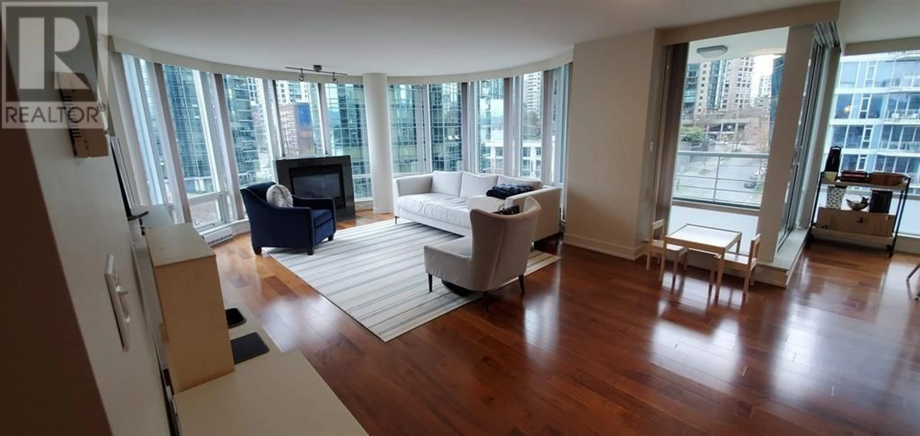 Living room with furniture, unknown for 704 - 499 BROUGHTON STREET, Vancouver British Columbia V6G3K1