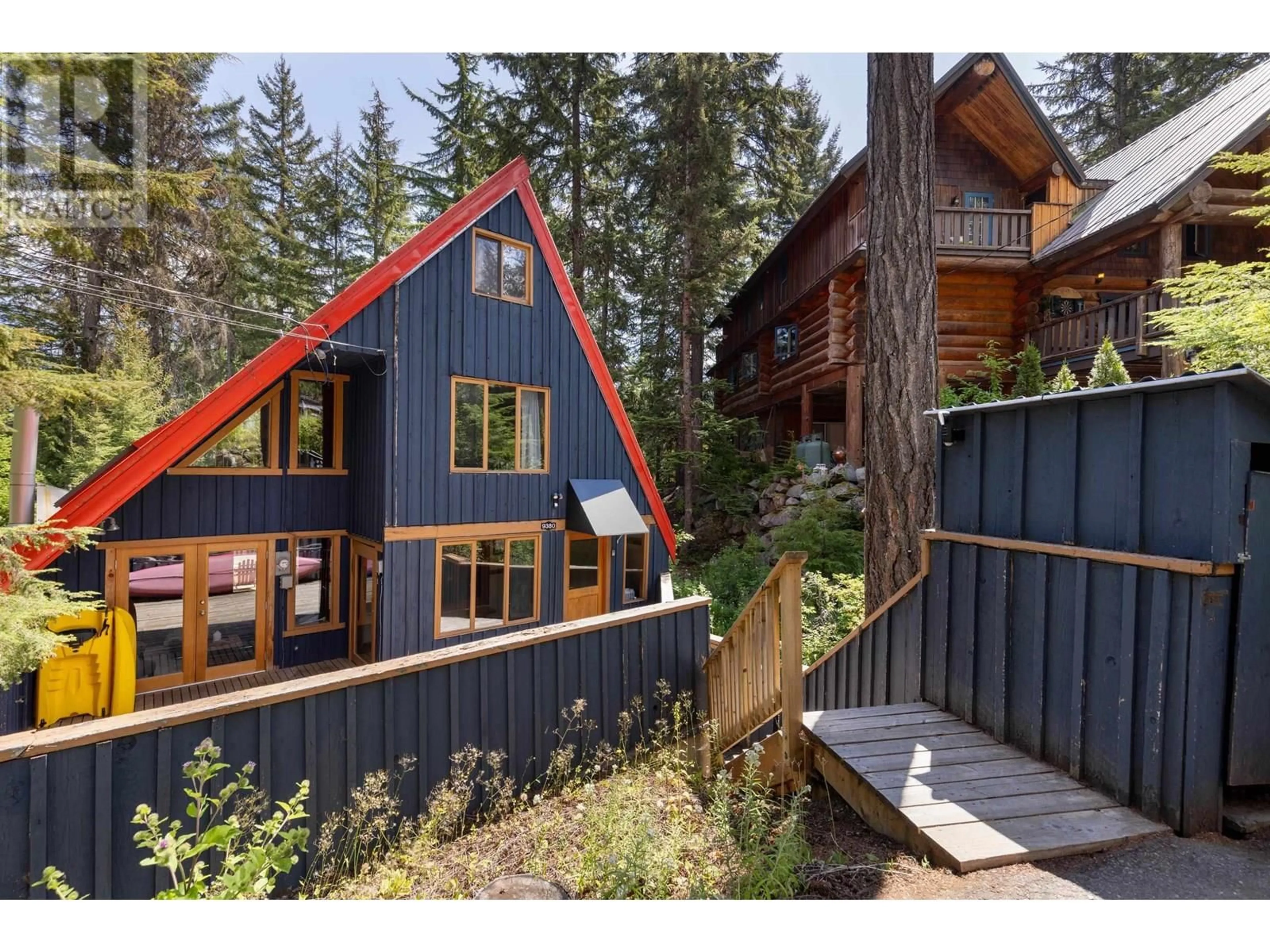 Home with vinyl exterior material, forest/trees view for 9380 EMERALD DRIVE, Whistler British Columbia V8E0G5