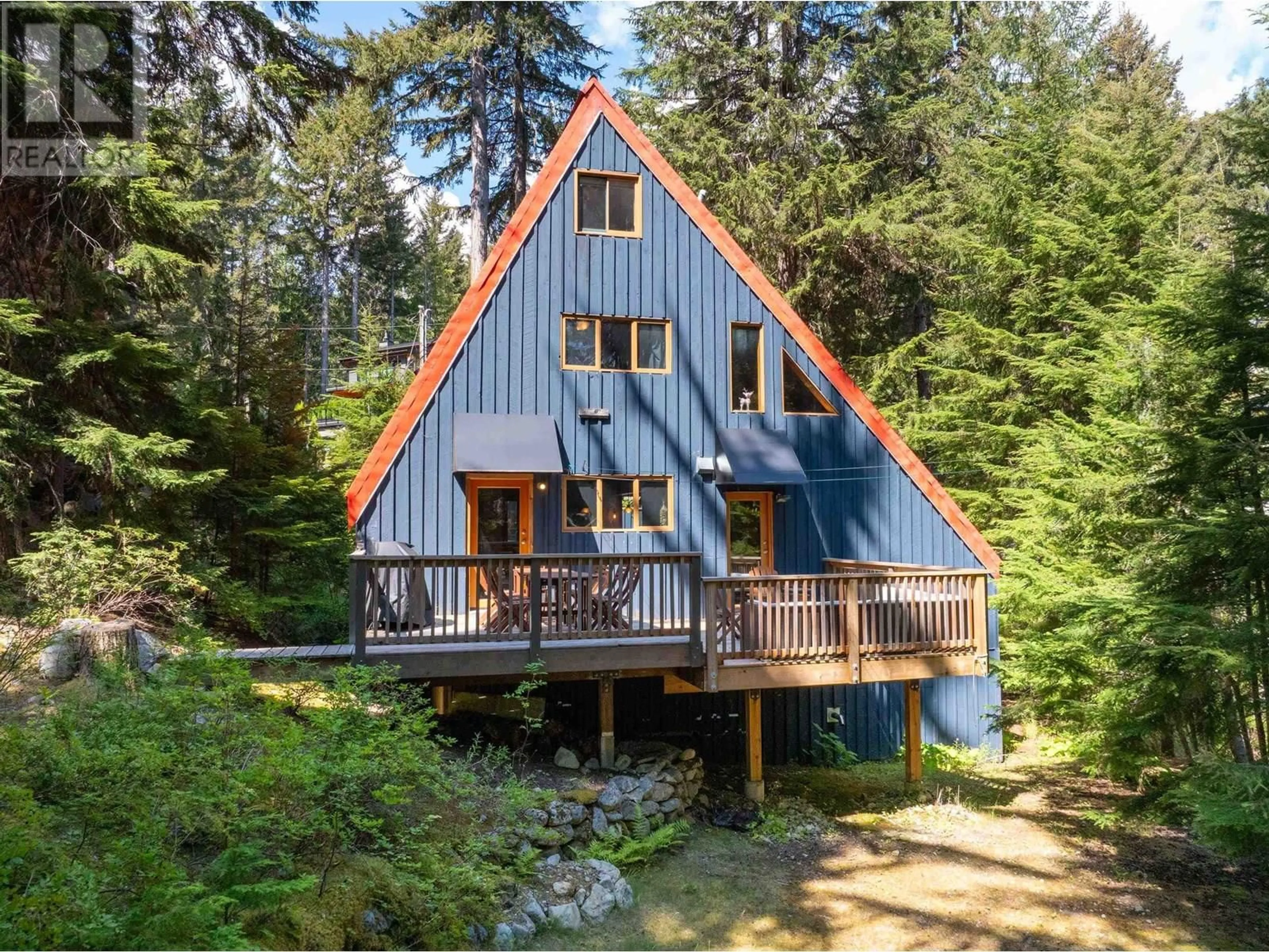 Home with vinyl exterior material, forest/trees view for 9380 EMERALD DRIVE, Whistler British Columbia V8E0G5