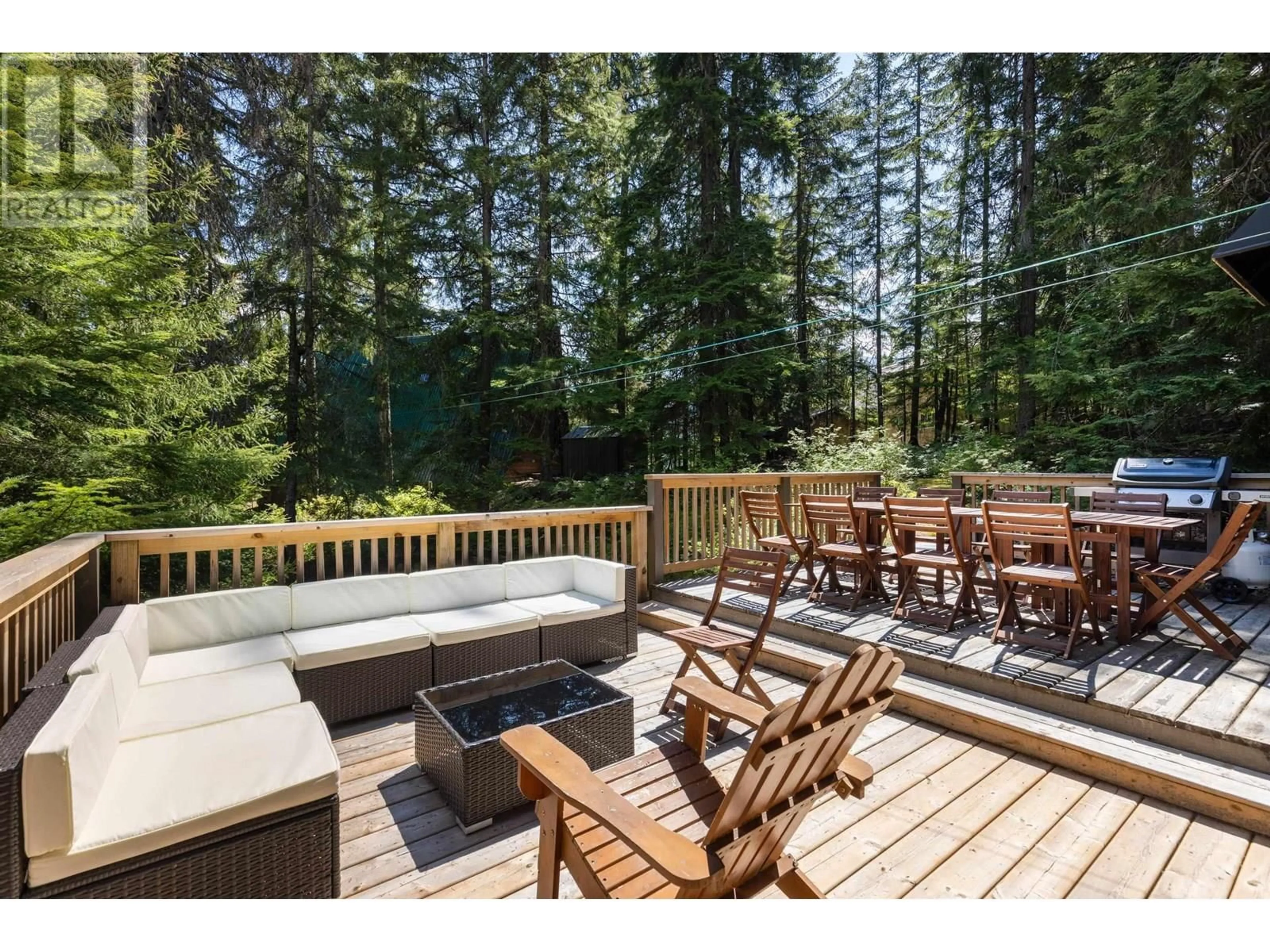 Patio, forest/trees view for 9380 EMERALD DRIVE, Whistler British Columbia V8E0G5