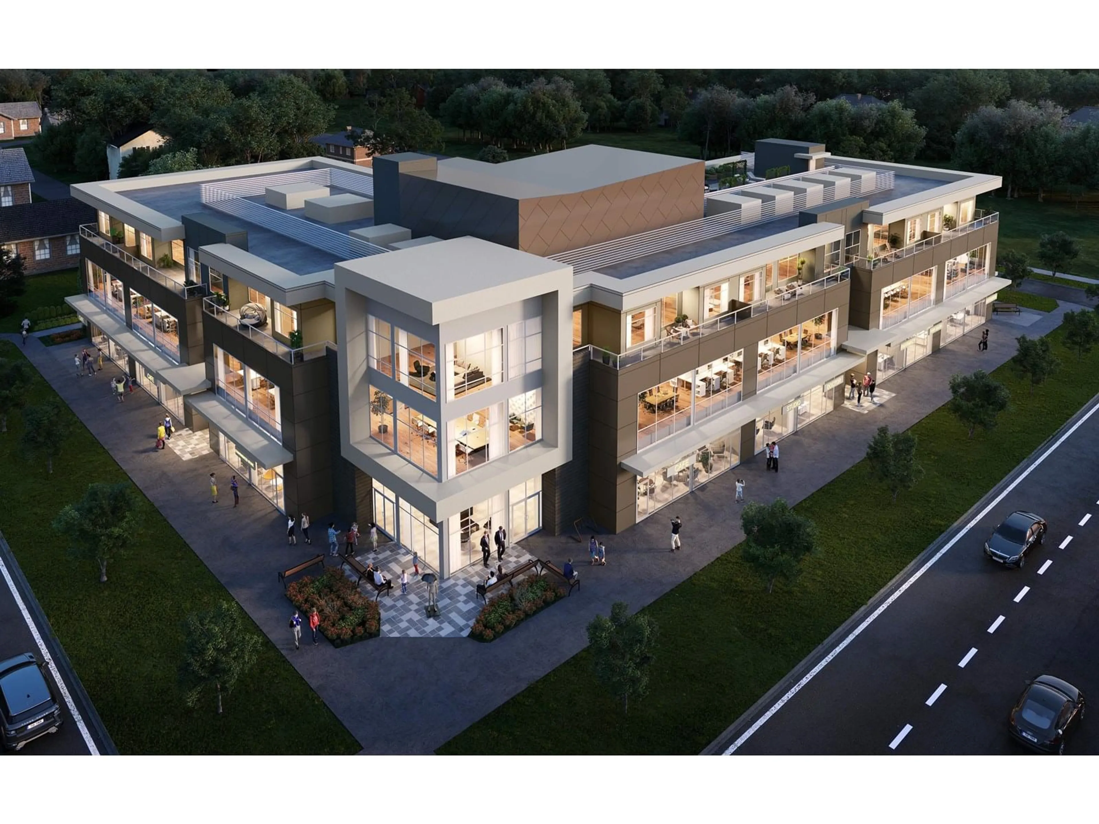 A pic from outside/outdoor area/front of a property/back of a property/a pic from drone, building for 314 - 7168 192, Surrey British Columbia V0V0V0