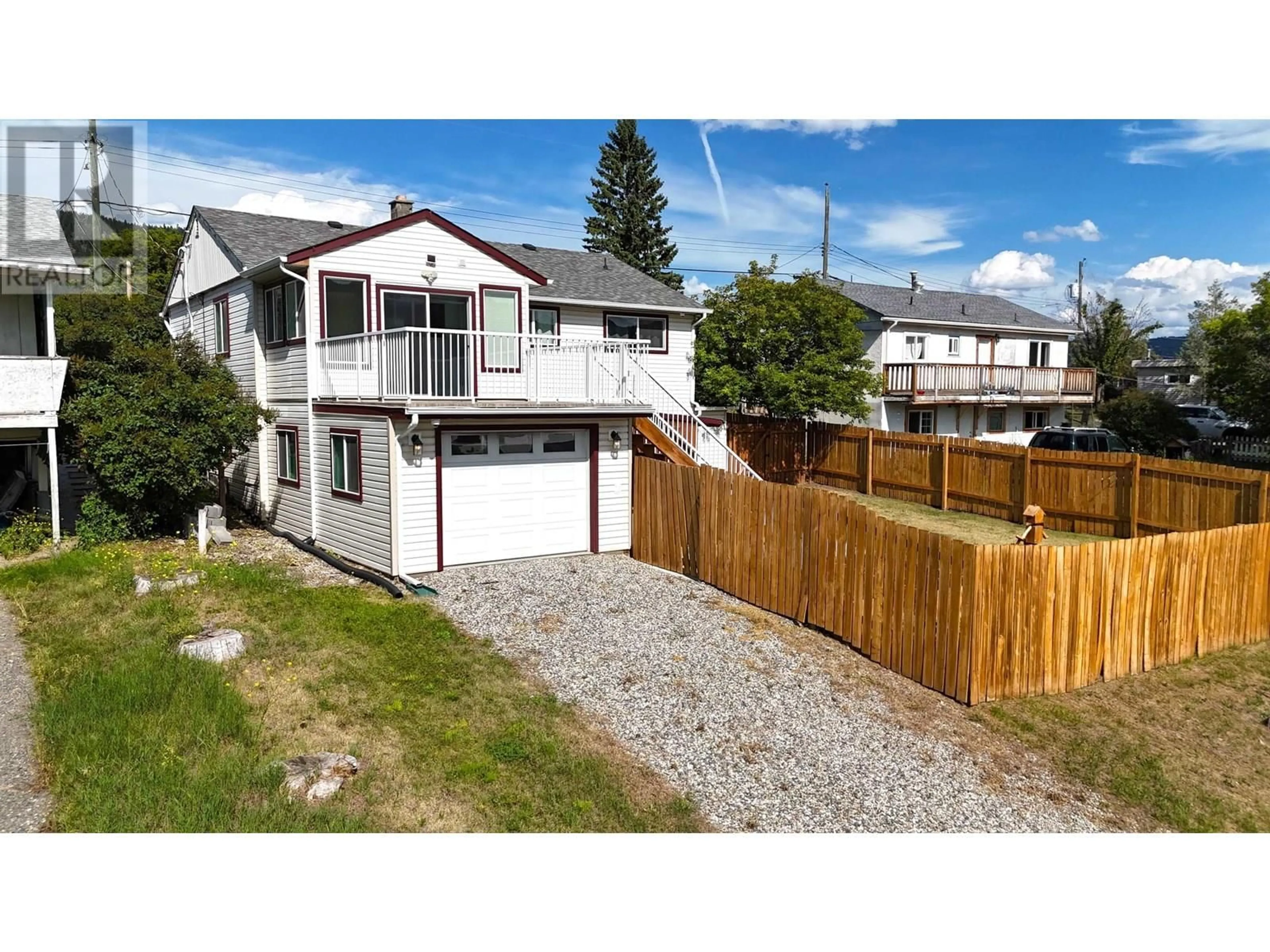 A pic from outside/outdoor area/front of a property/back of a property/a pic from drone, street for 643 PINCHBECK STREET, Williams Lake British Columbia V2G1E6