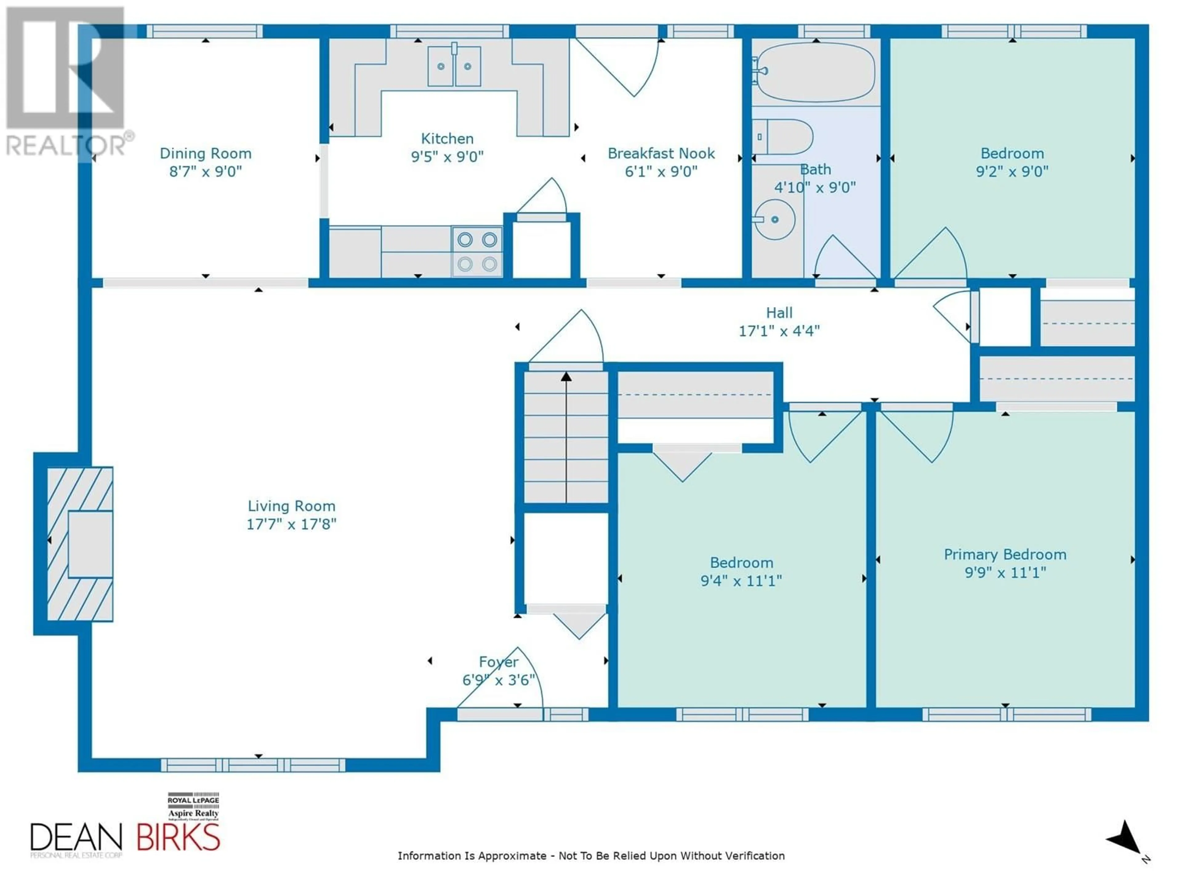 Floor plan for 1033 NELSON CRESCENT, Prince George British Columbia V2M5A1