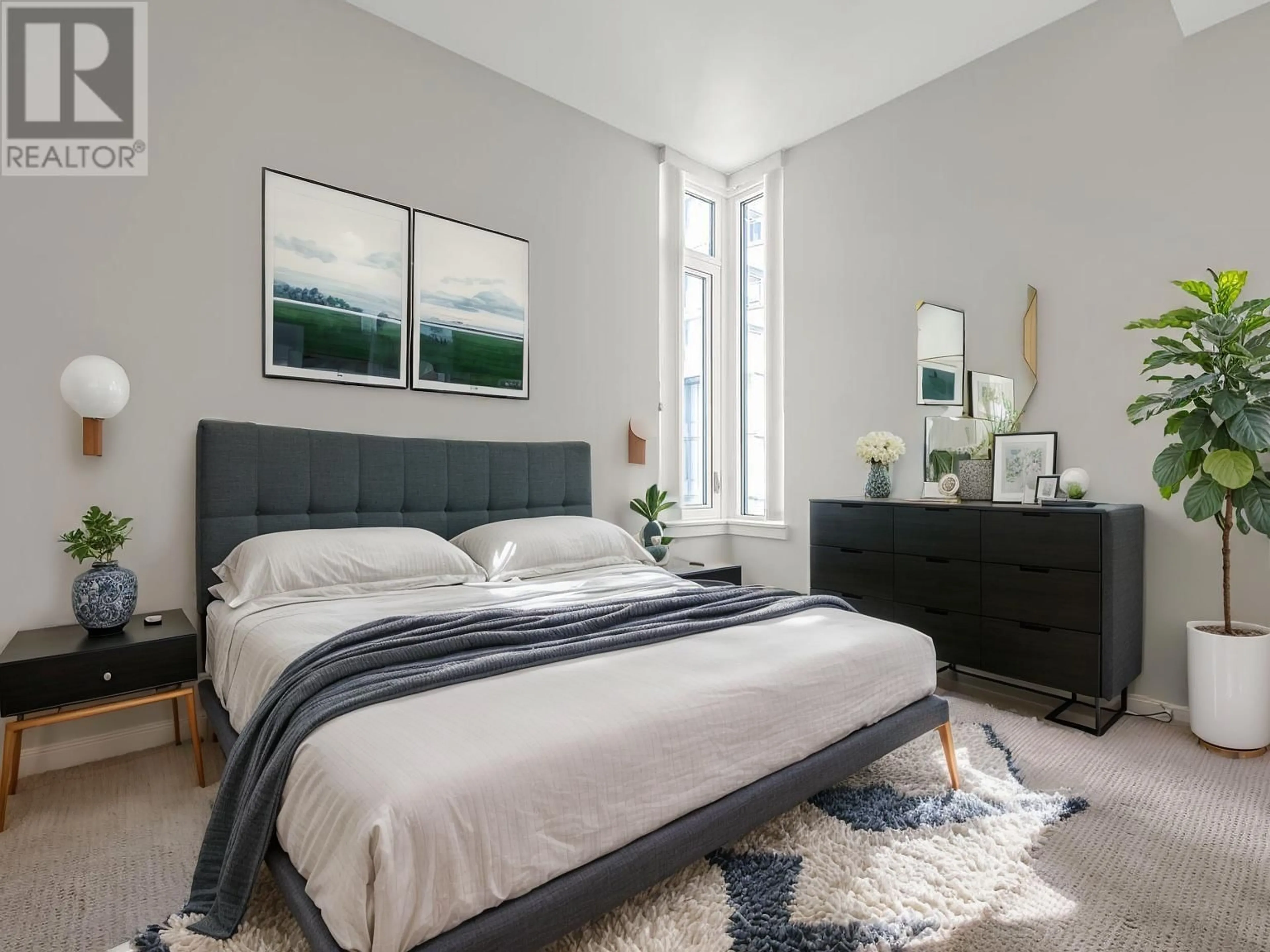 Bedroom with bed, unknown for 816 - 8688 HAZELBRIDGE WAY, Richmond British Columbia V6X0R6
