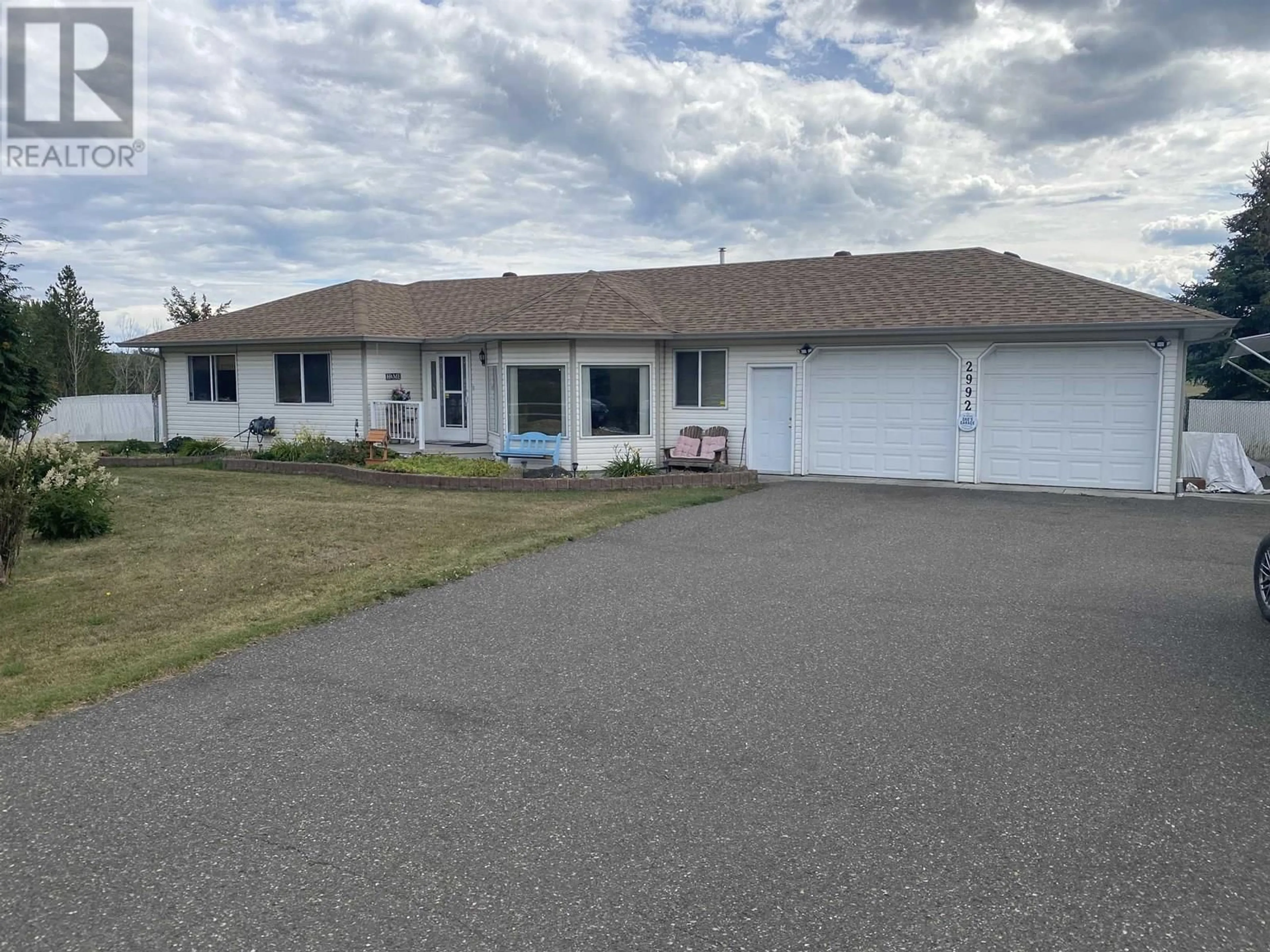 A pic from outside/outdoor area/front of a property/back of a property/a pic from drone, street for 2992 GOLD DIGGER DRIVE, 150 Mile House British Columbia V0K2G0