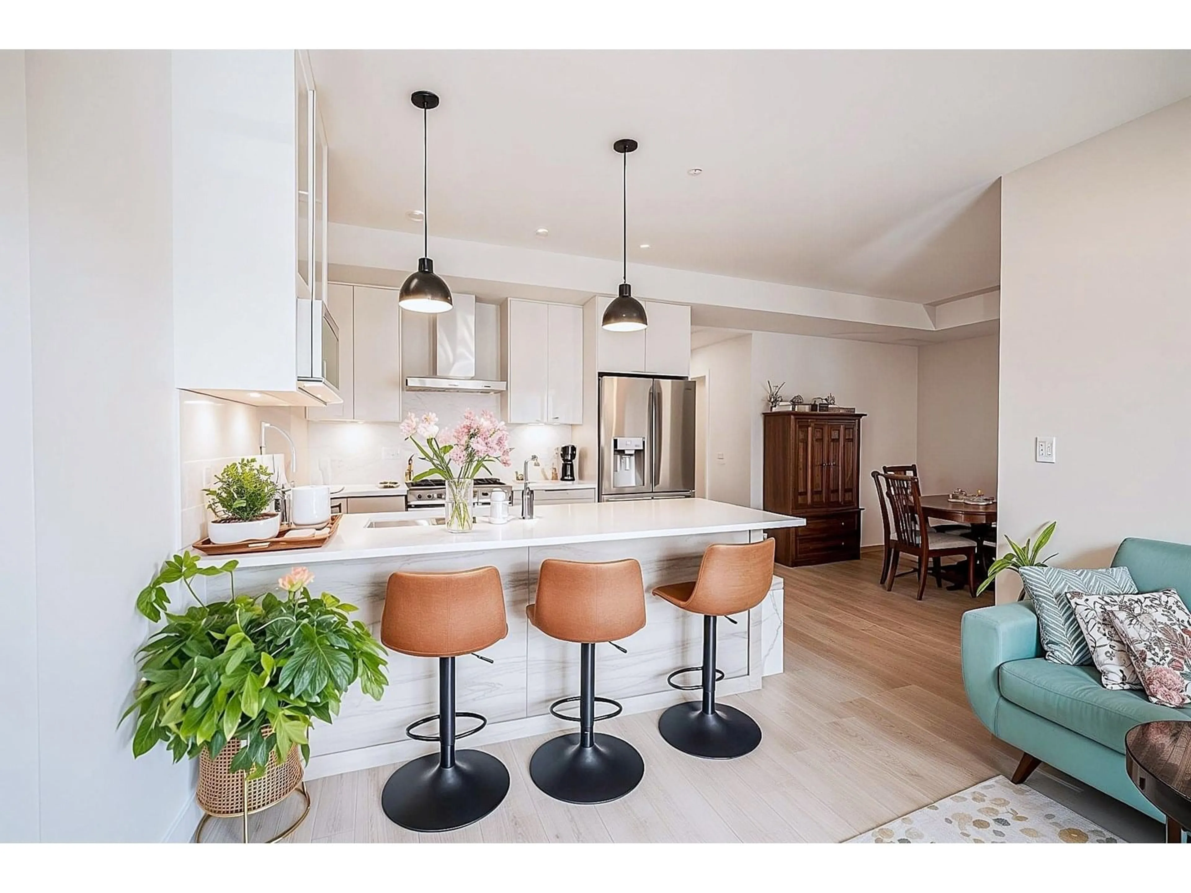 Open concept kitchen, unknown for 208 - 14818 60, Surrey British Columbia V3S0B5