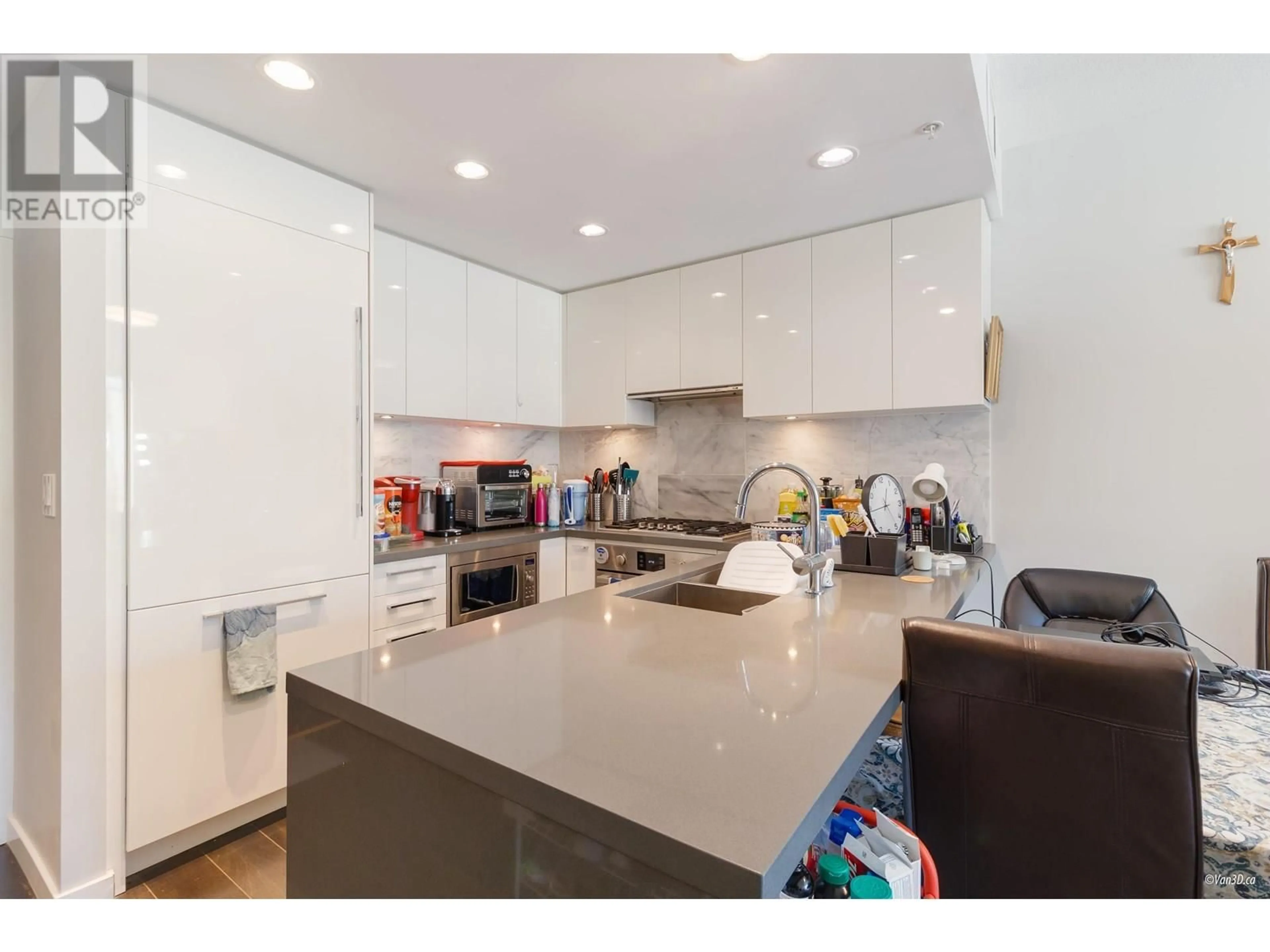 Open concept kitchen, unknown for 209 - 5638 BIRNEY AVENUE, Vancouver British Columbia V6S0H8