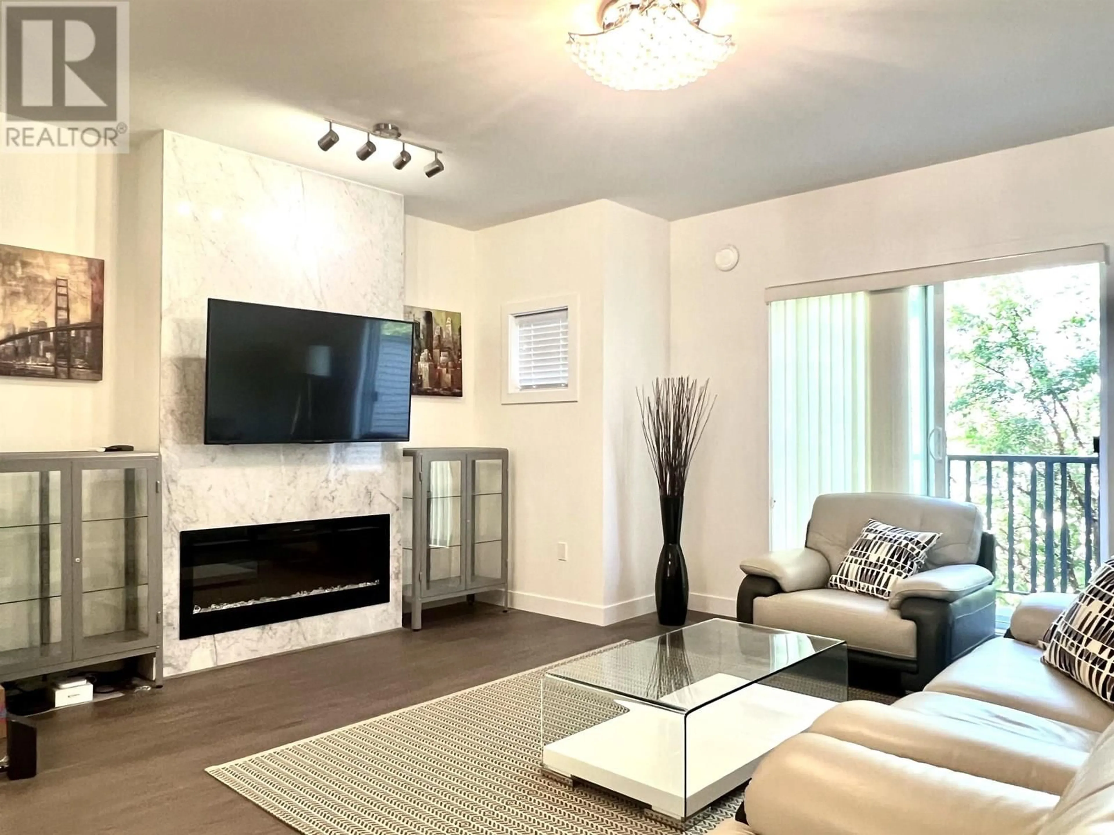 Living room with furniture, unknown for 105 - 9080 NO. 3 ROAD, Richmond British Columbia V7A1V9