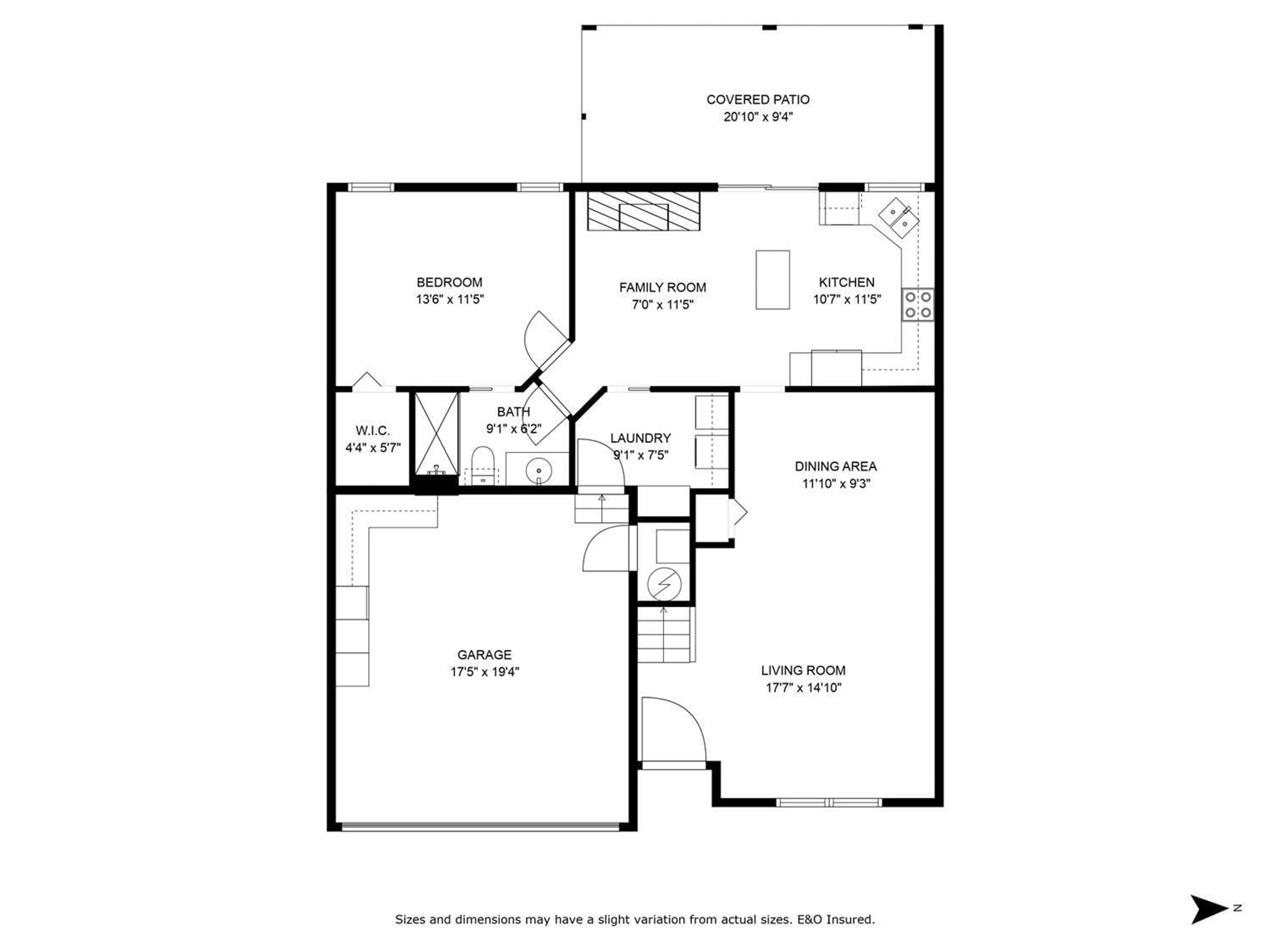 Floor plan for 36 - 45175 WELLS ROAD, Chilliwack British Columbia V2R3K7