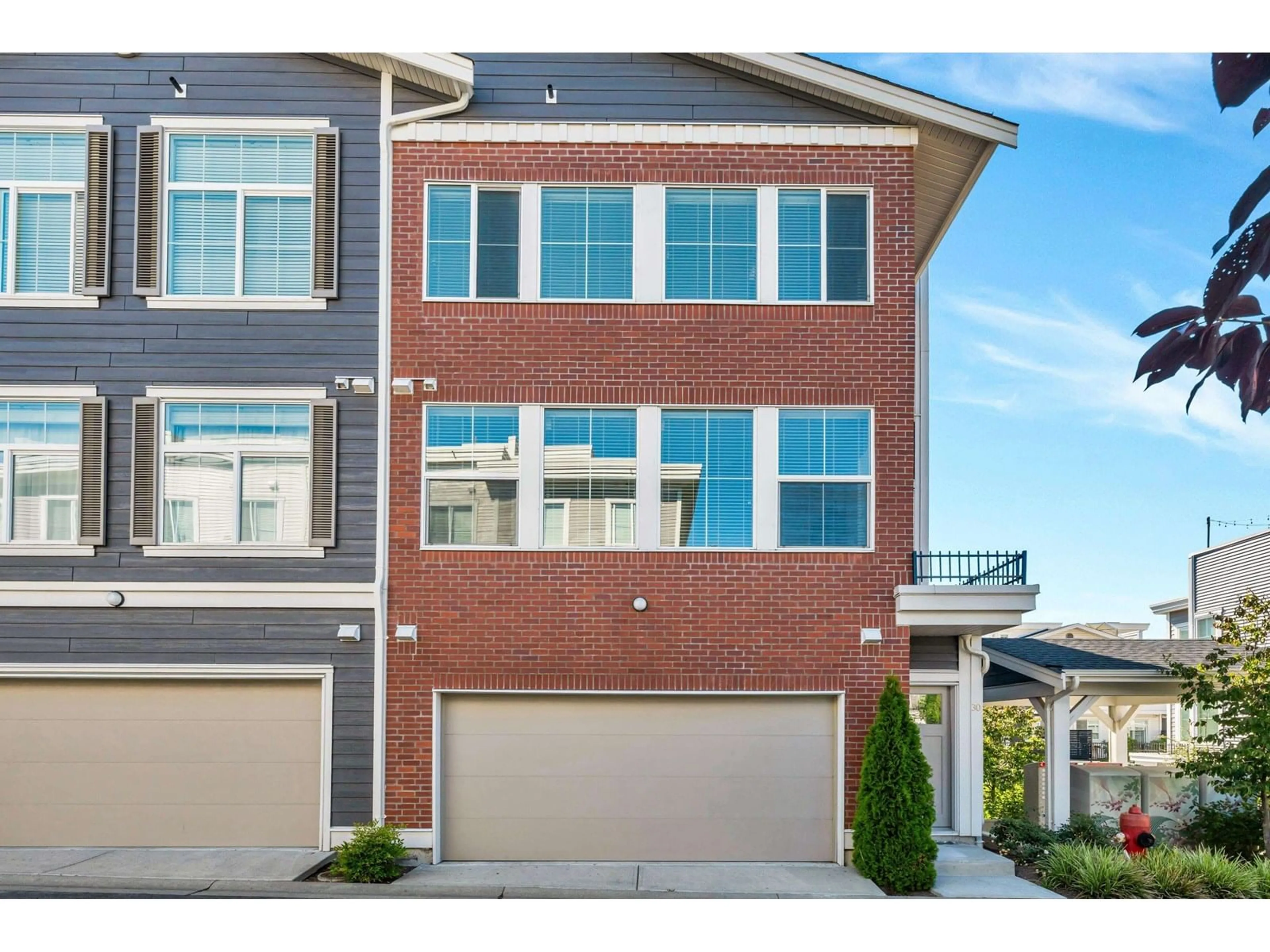 Home with brick exterior material, street for 30 - 8371 202B, Langley British Columbia V2Y1S8