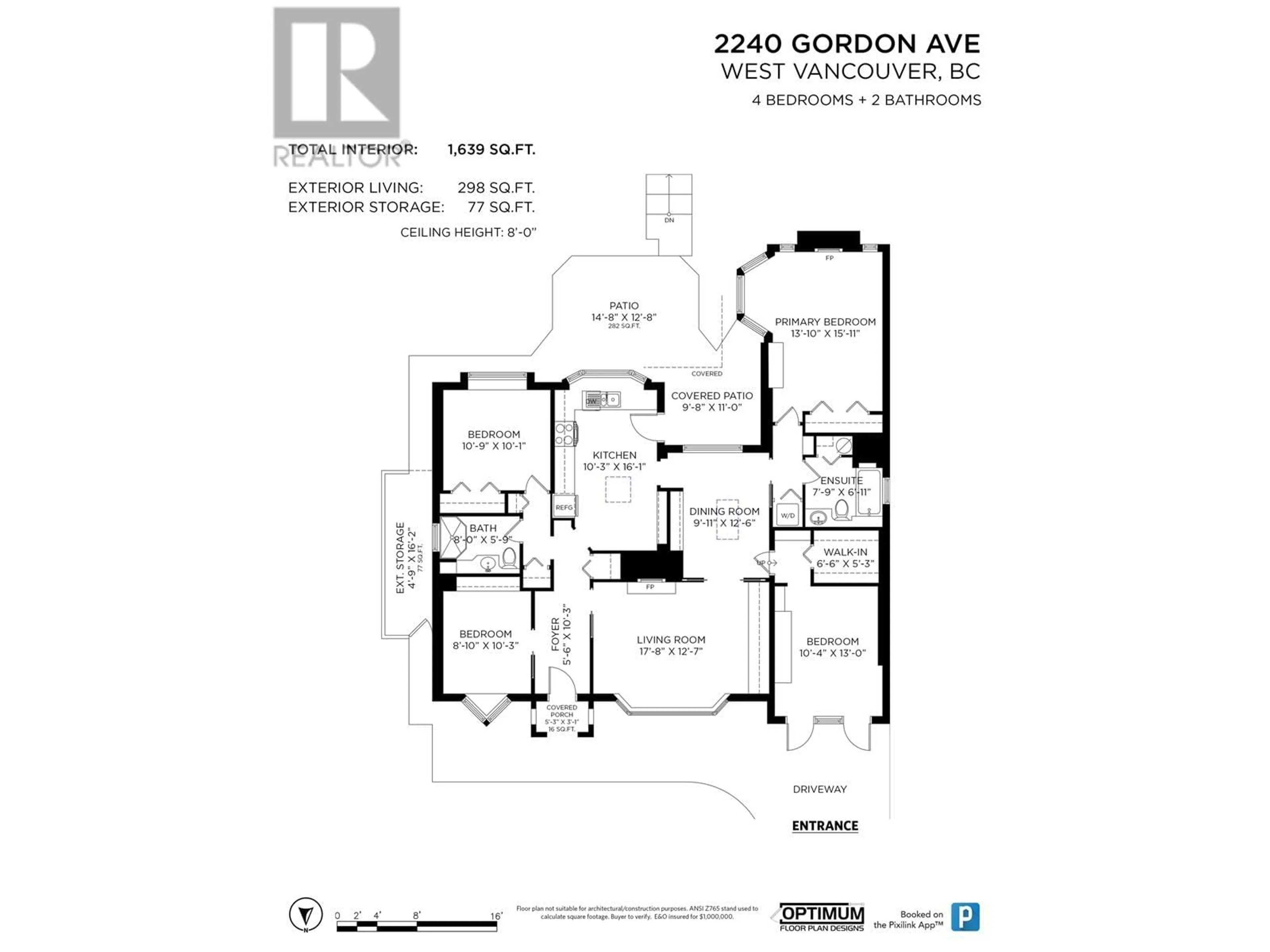 Floor plan for 2240 GORDON AVENUE, West Vancouver British Columbia V7V1W3