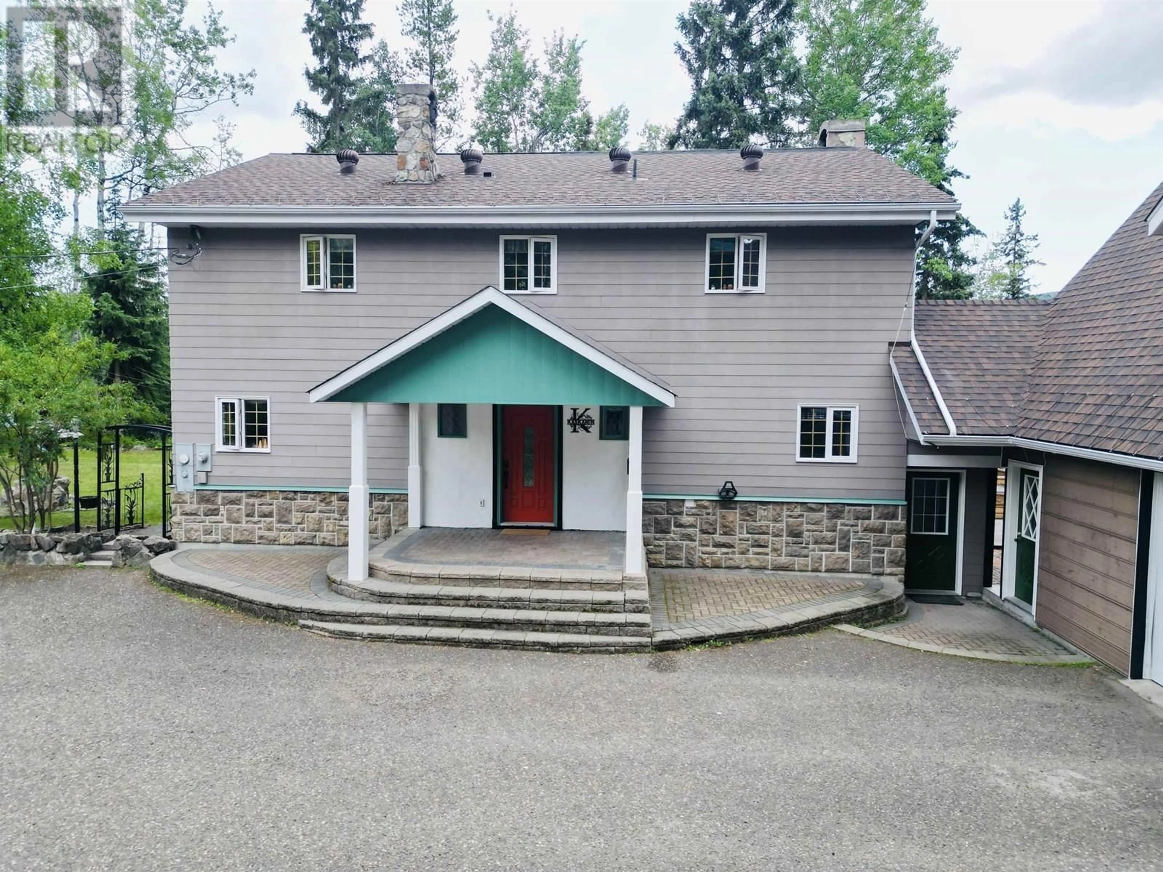 A pic from outside/outdoor area/front of a property/back of a property/a pic from drone, building for 16939 16 HIGHWAY, Burns Lake British Columbia V0J1E3