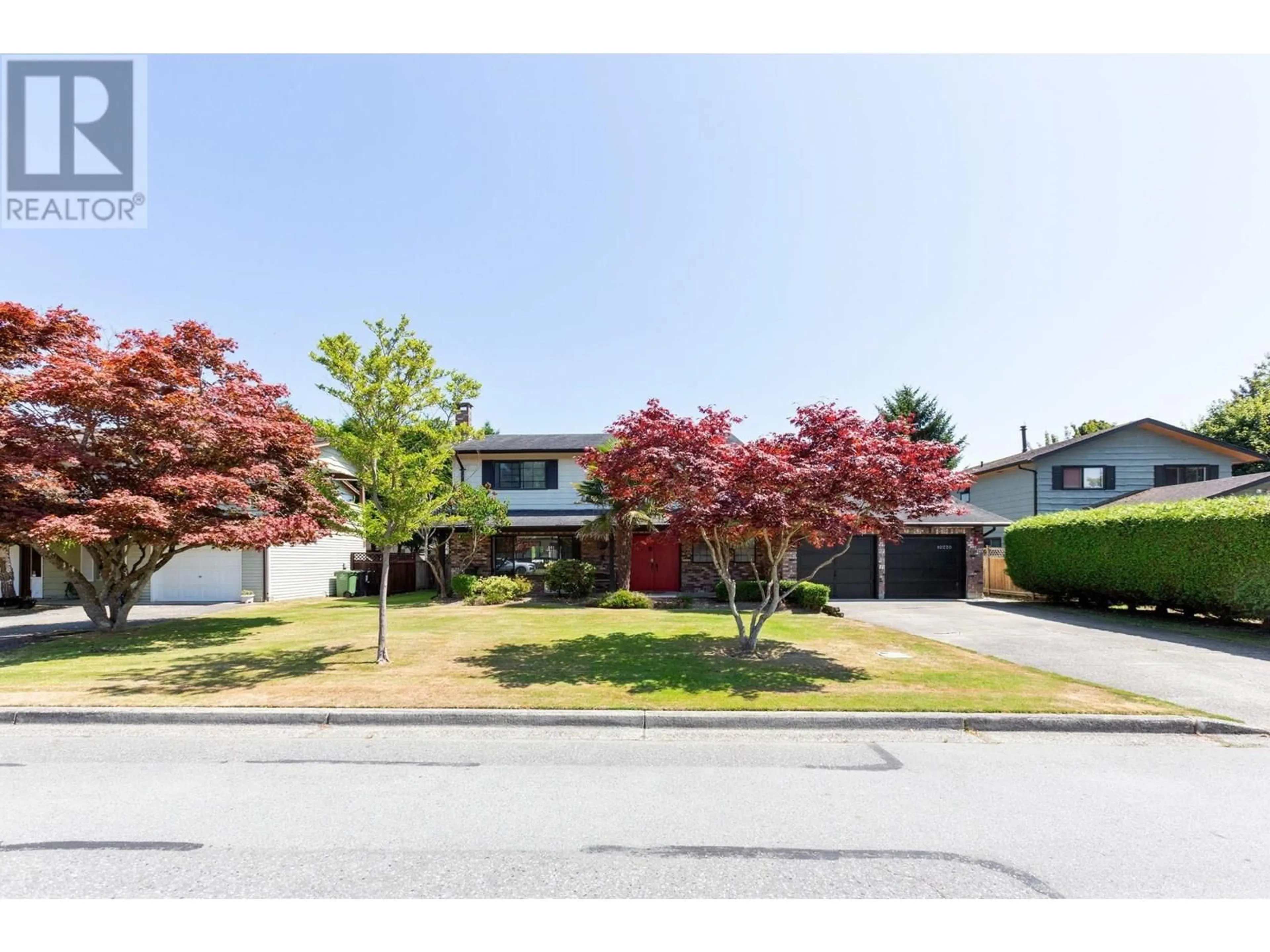 A pic from outside/outdoor area/front of a property/back of a property/a pic from drone, street for 10220 FRESHWATER DRIVE, Richmond British Columbia V7E4H7