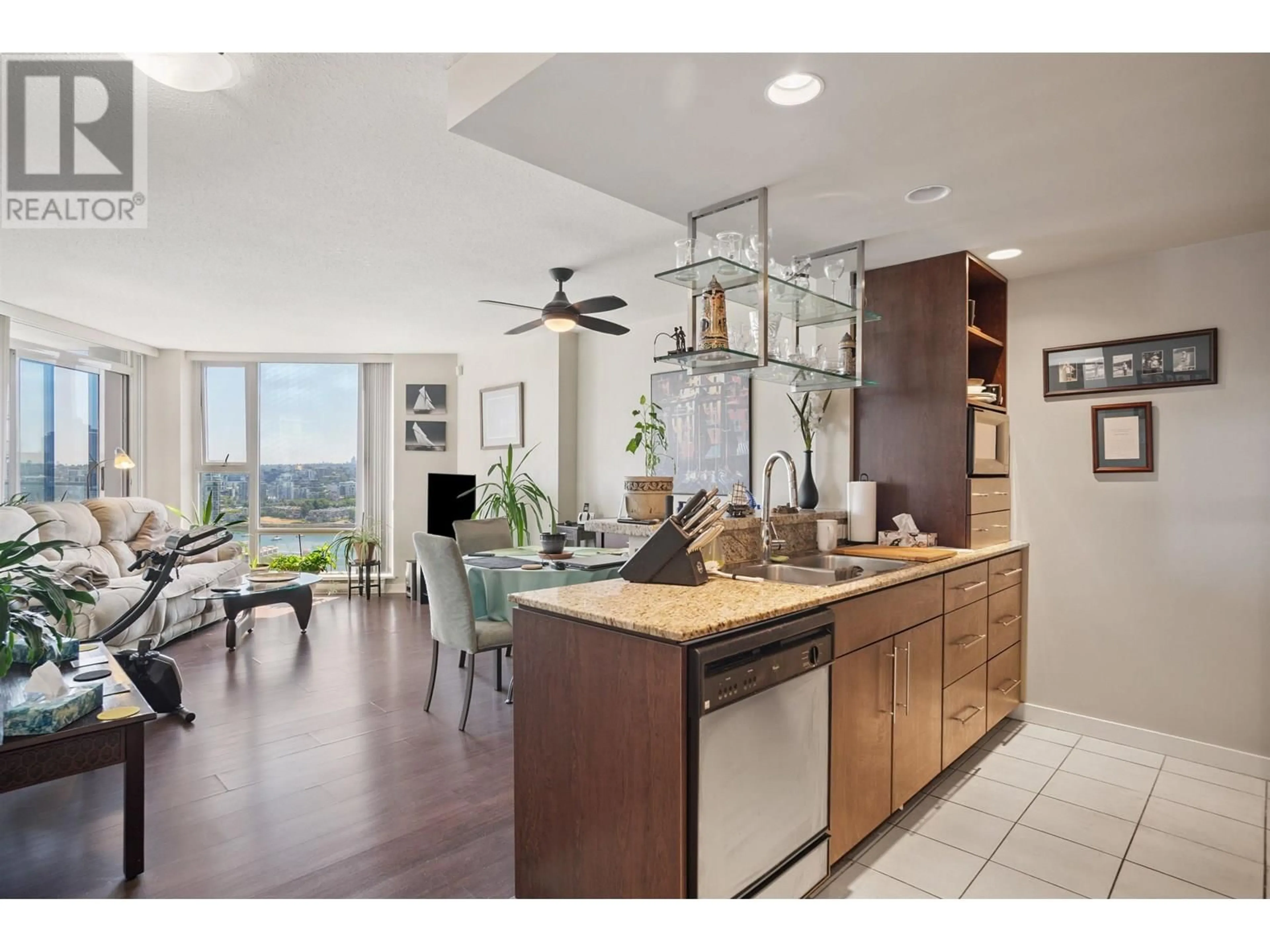Open concept kitchen, unknown for 2307 - 455 BEACH CRESCENT, Vancouver British Columbia V6Z3E5