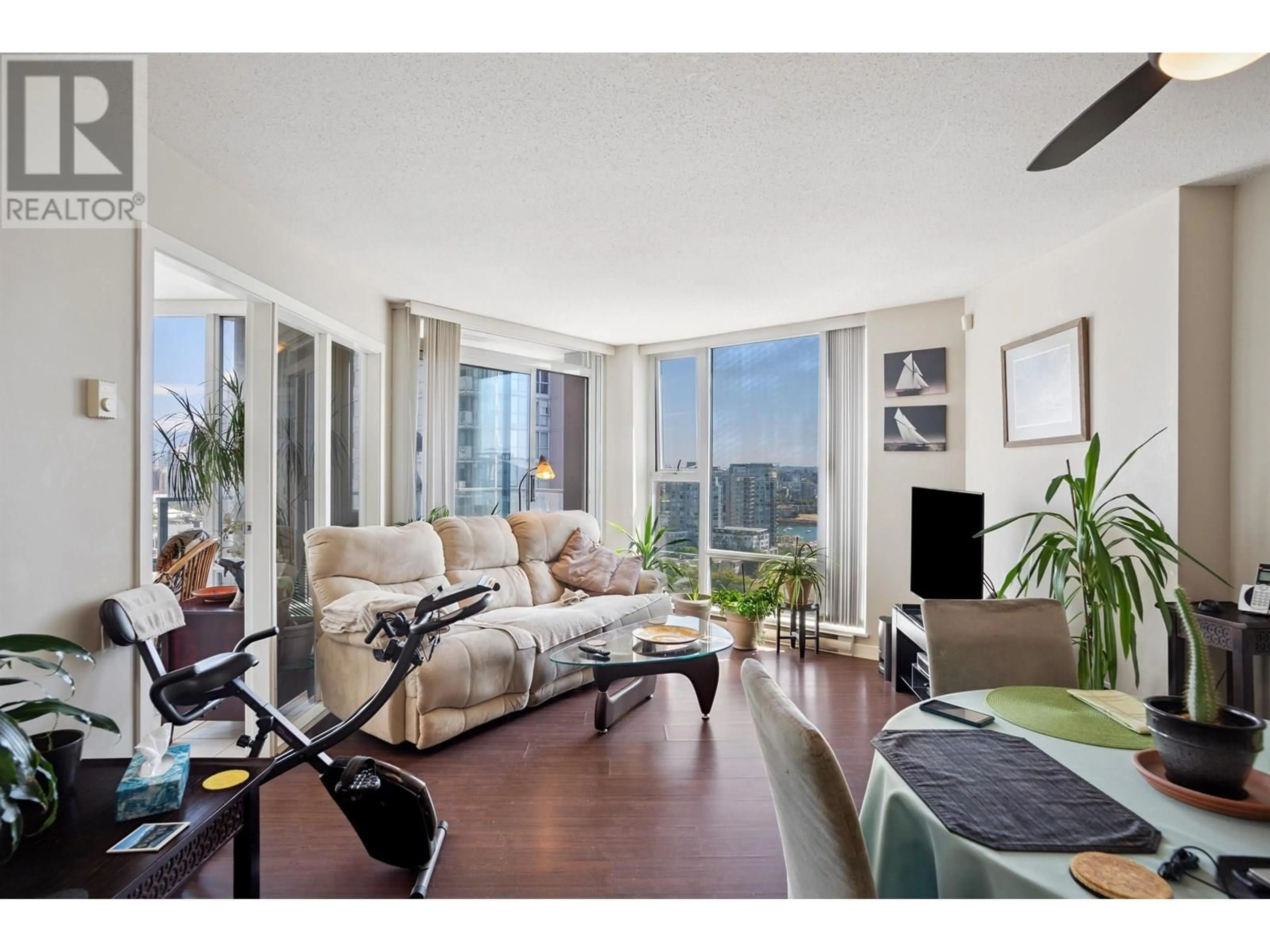 Living room with furniture, unknown for 2307 - 455 BEACH CRESCENT, Vancouver British Columbia V6Z3E5