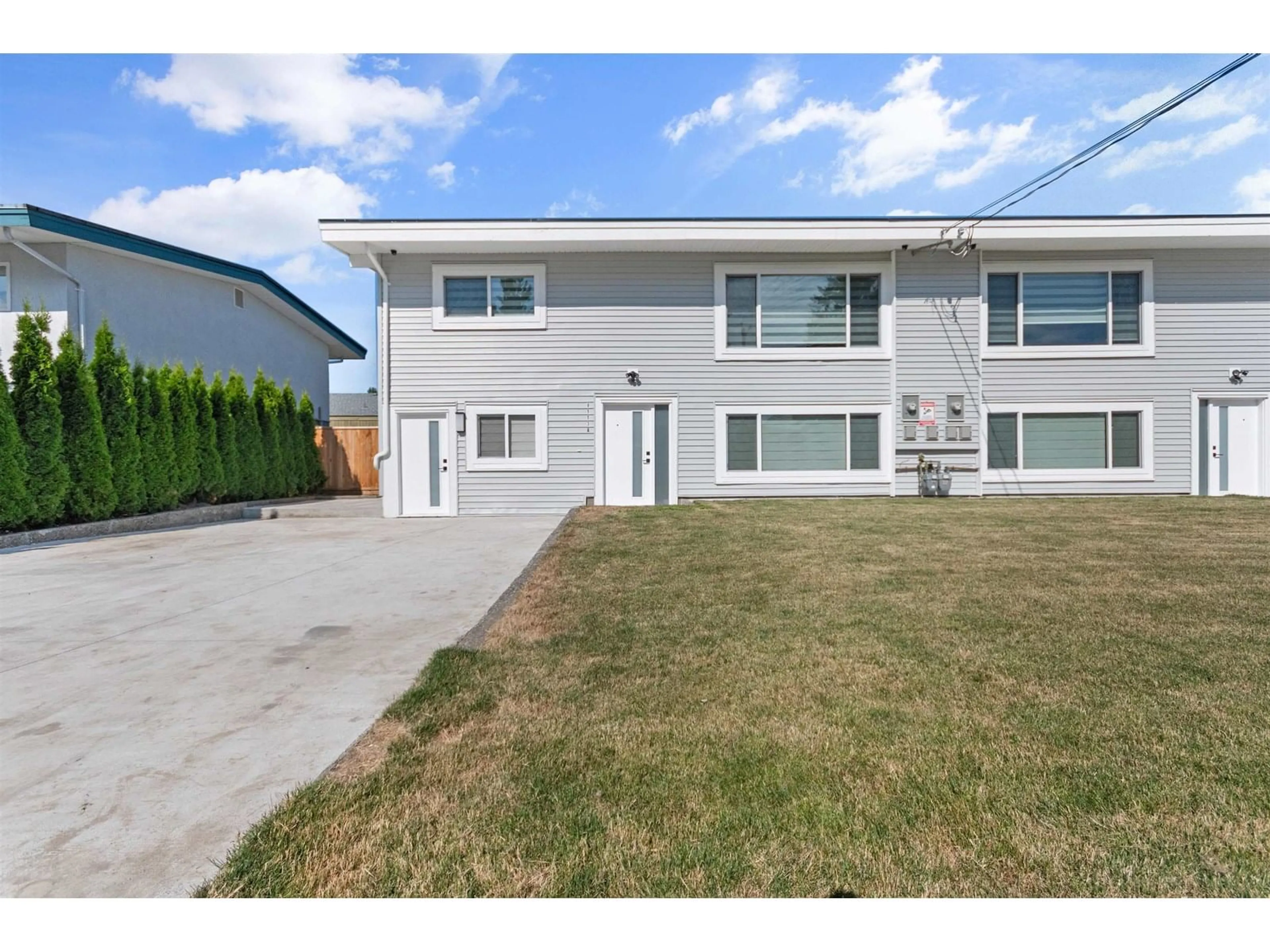 Home with vinyl exterior material, street for 8553 NORMAN CRESCENT, Chilliwack British Columbia V2P5C6