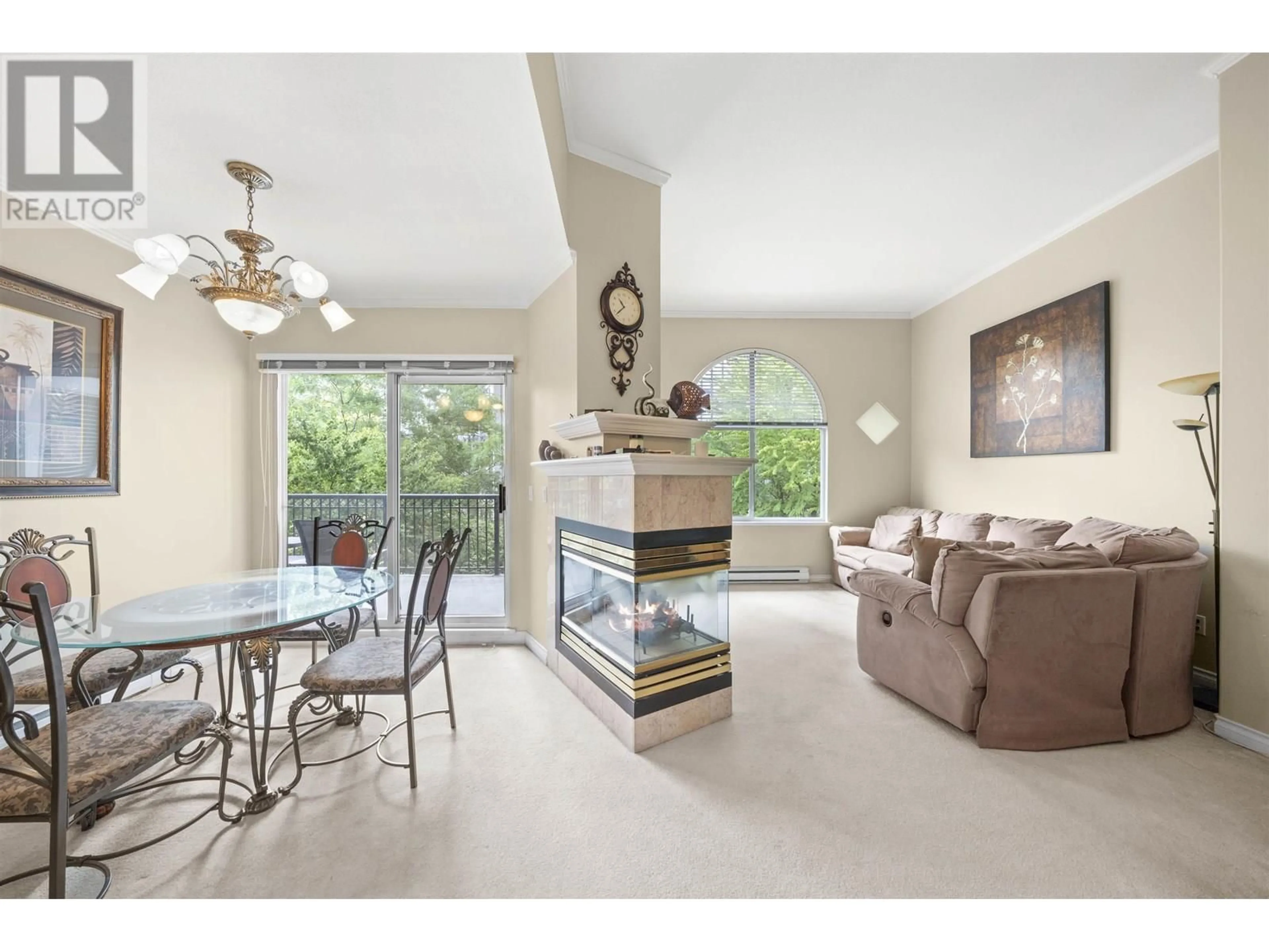 Living room with furniture, ceramic/tile floor for 423 - 1185 PACIFIC STREET, Coquitlam British Columbia V3B7Z2