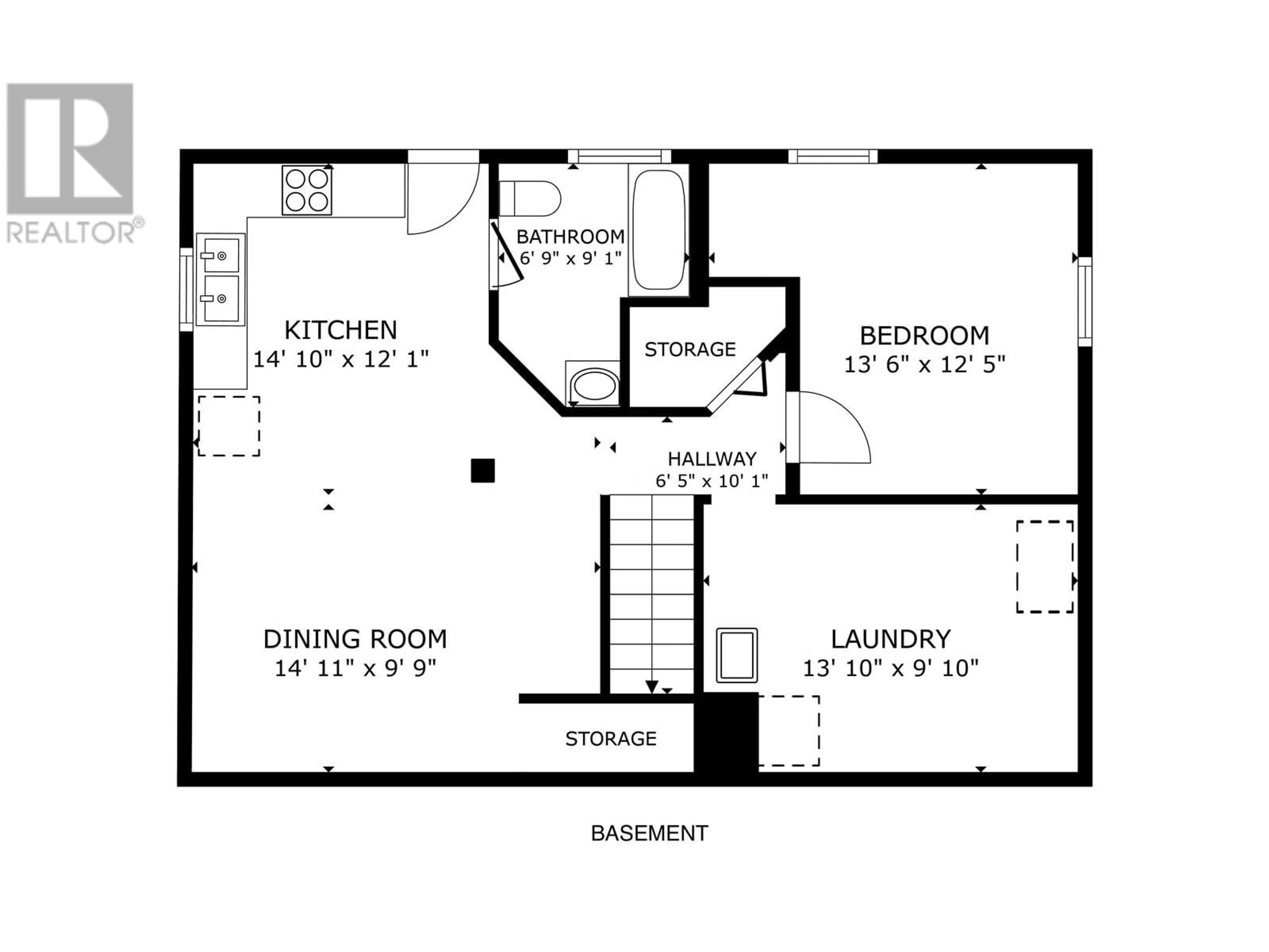 Floor plan for 8132 96 AVENUE, Fort St. John British Columbia V1J1J6