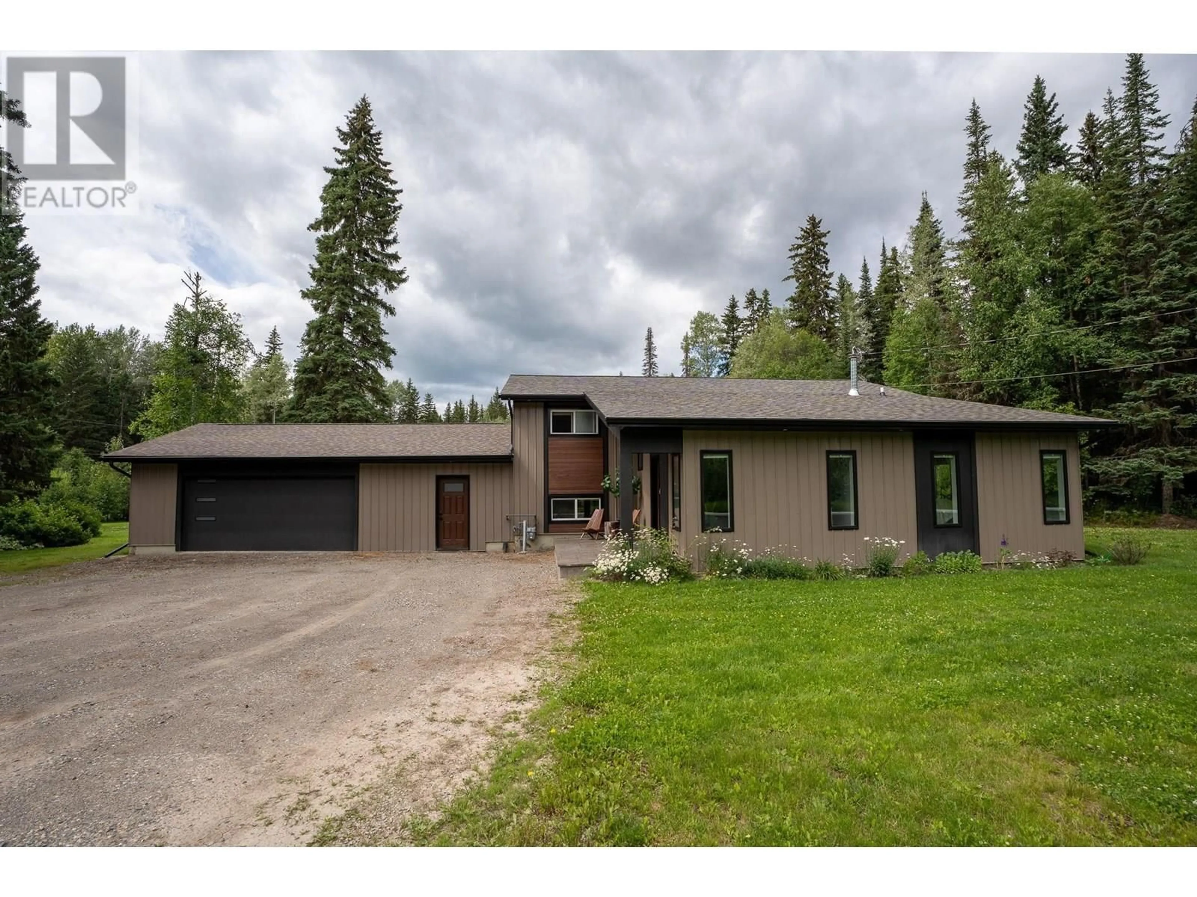 A pic from outside/outdoor area/front of a property/back of a property/a pic from drone, street for 835 GEDDES ROAD, Prince George British Columbia V2N6W5