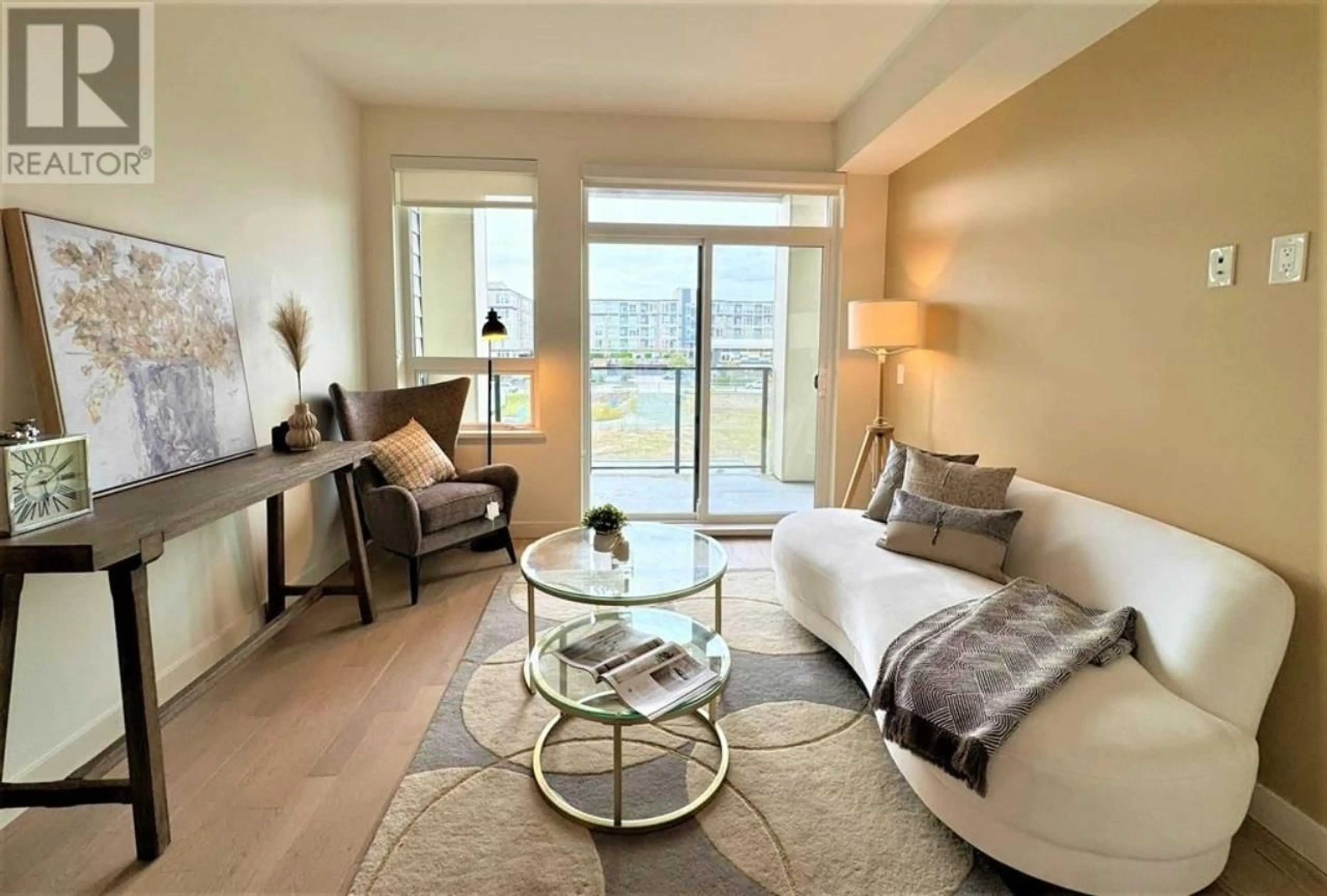 Living room with furniture, unknown for 321 - 4033 MAY DRIVE, Richmond British Columbia V6X0T3