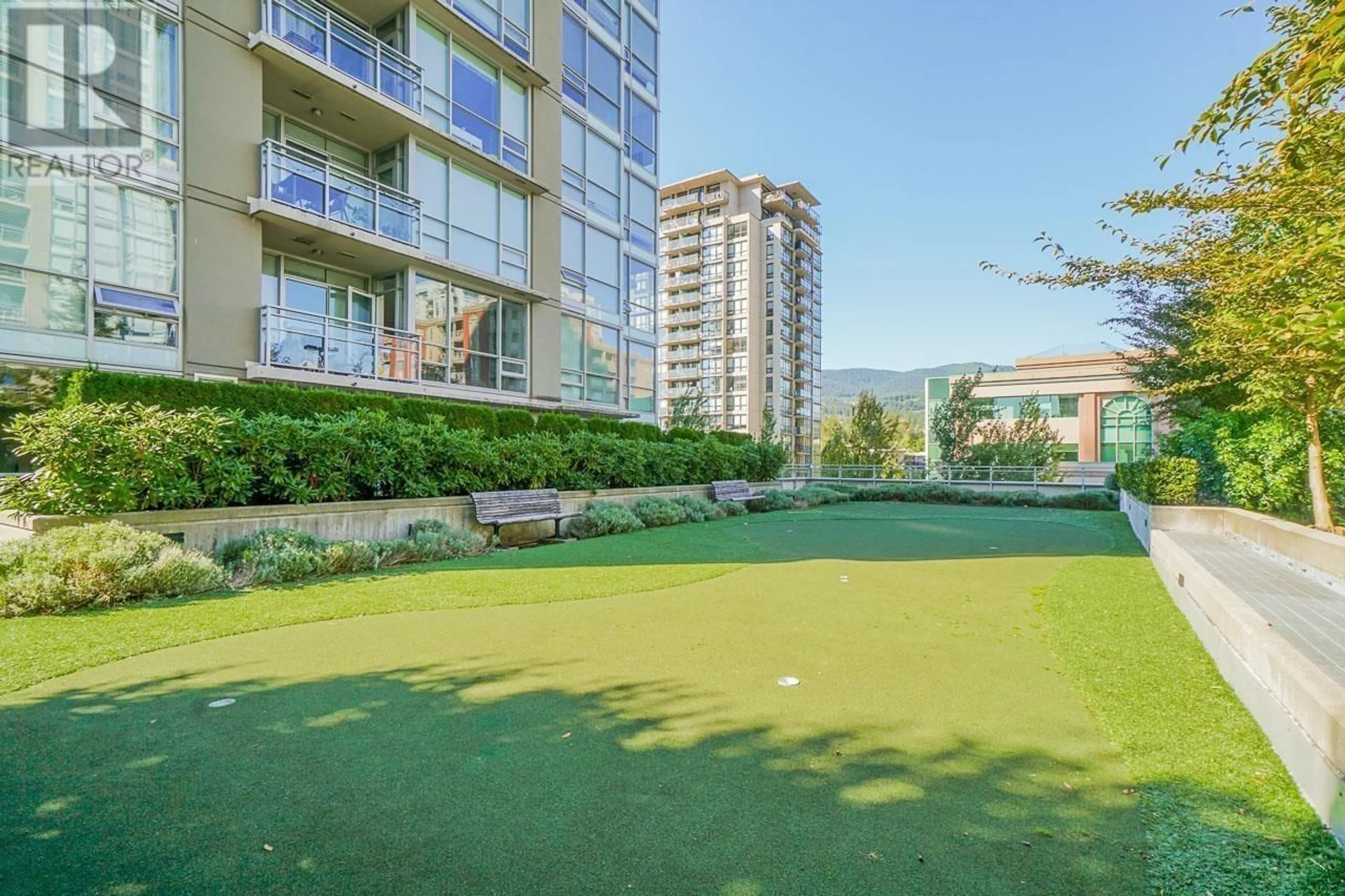 Patio, water/lake/river/ocean view for 701 - 2978 GLEN DRIVE, Coquitlam British Columbia V3B0C3