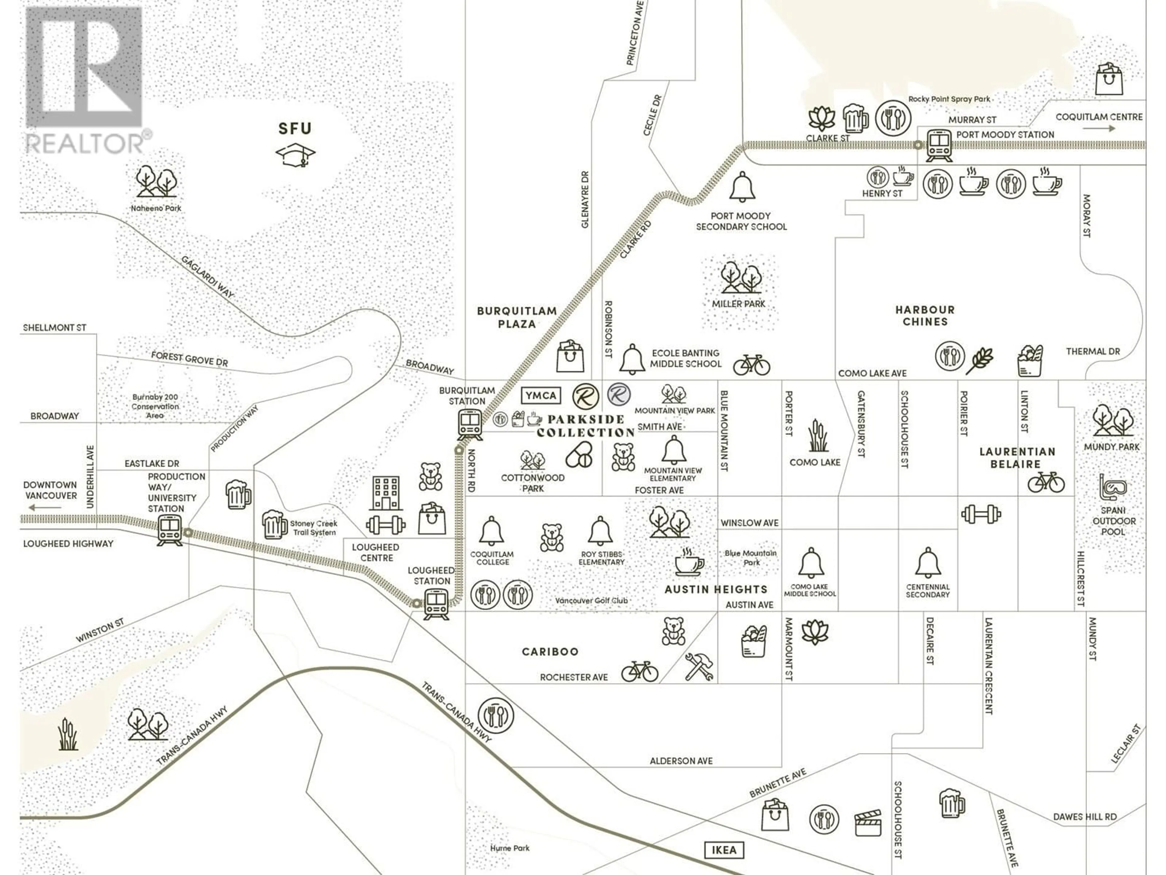 Picture of a map for SL 25 - 720 ROBINSON STREET, Coquitlam British Columbia V3J0P9