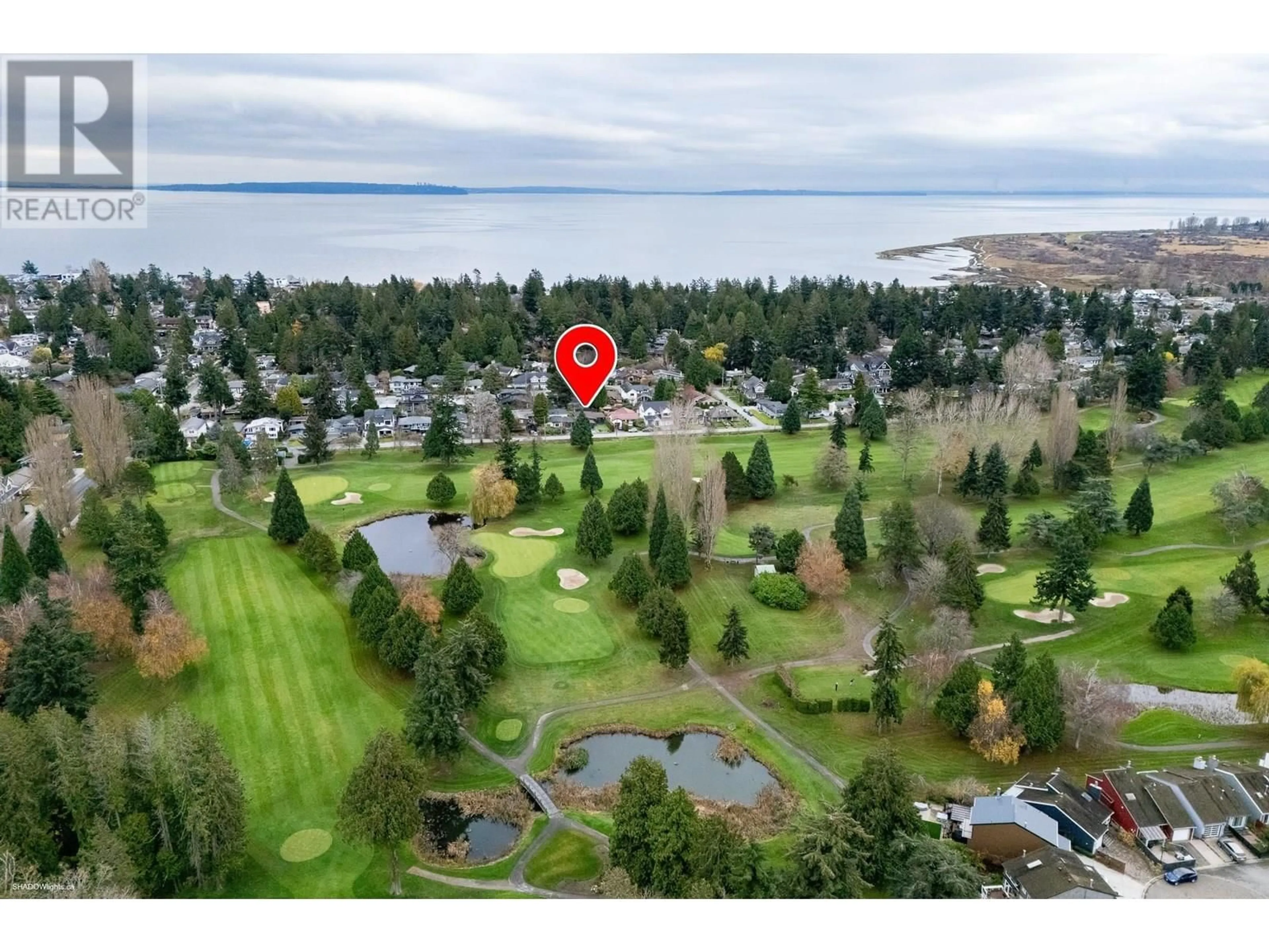 A pic from outside/outdoor area/front of a property/back of a property/a pic from drone, water/lake/river/ocean view for 1508 GILLESPIE ROAD, Delta British Columbia V4L1W1