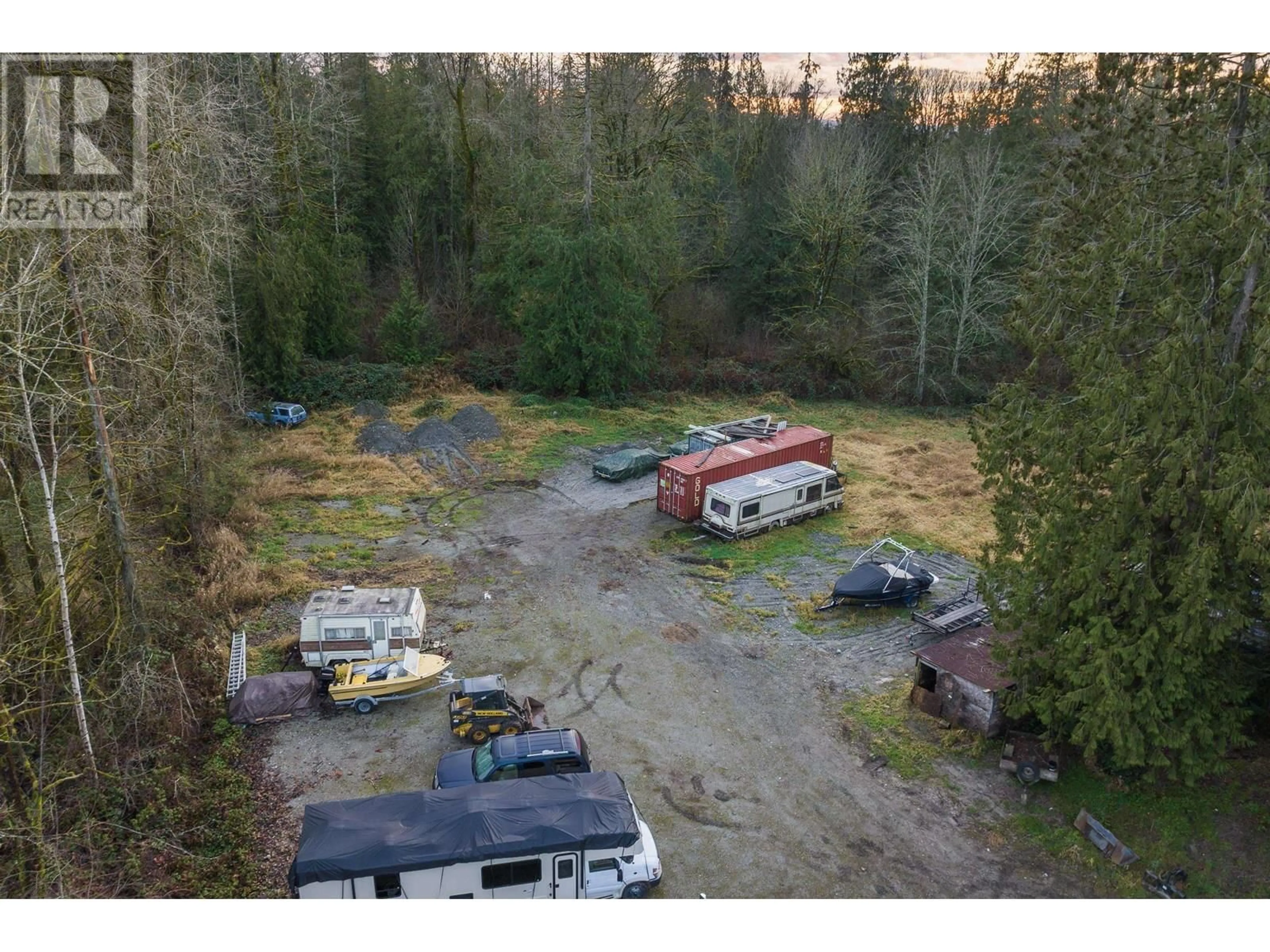 A pic from outside/outdoor area/front of a property/back of a property/a pic from drone, forest/trees view for 24950 100 AVENUE, Maple Ridge British Columbia V2W1S3