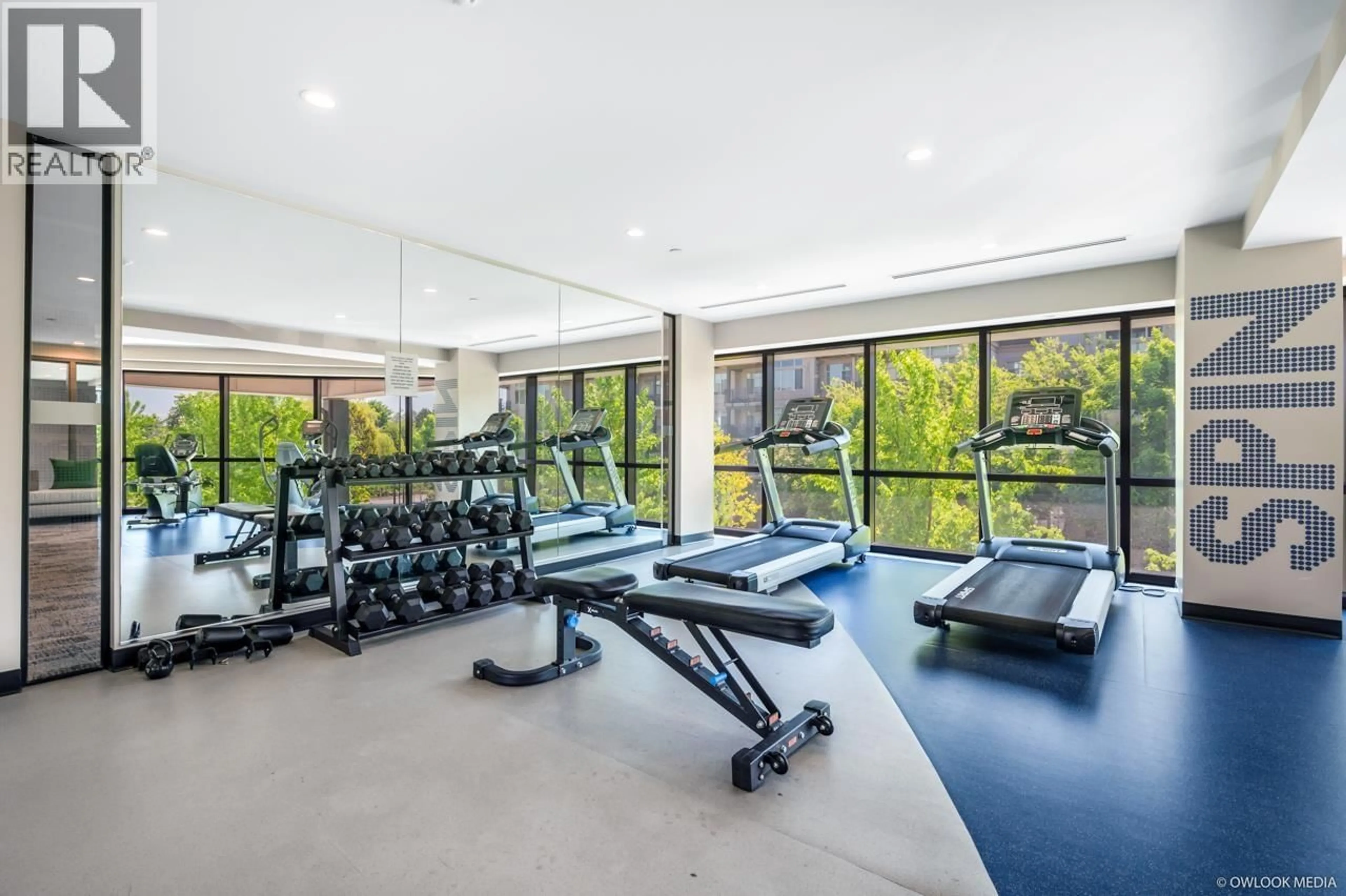 Gym or fitness room for 220 - 9233 ODLIN ROAD, Richmond British Columbia V6X0V4