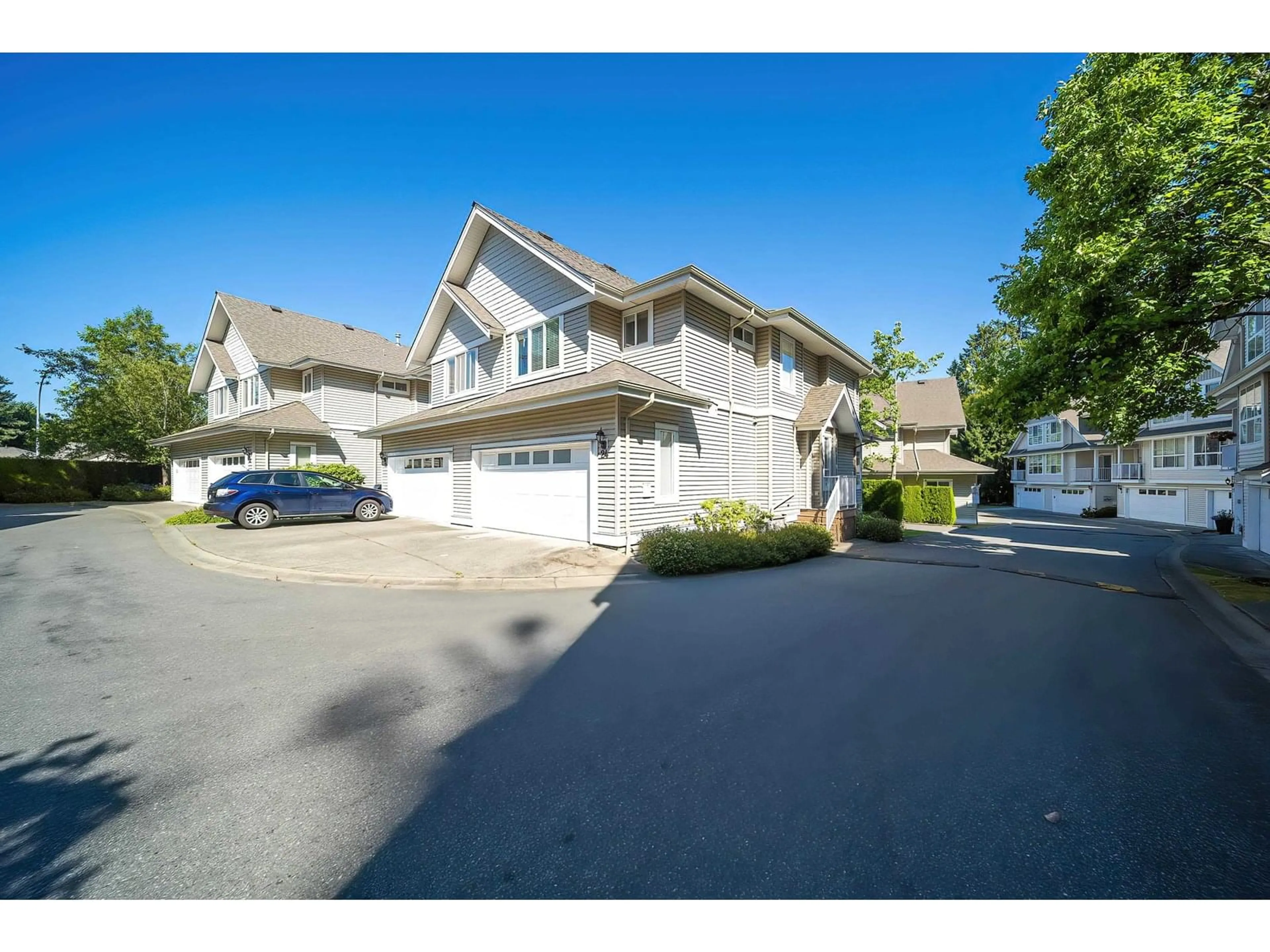 A pic from outside/outdoor area/front of a property/back of a property/a pic from drone, street for 24 - 8568 209, Langley British Columbia V1M4C4