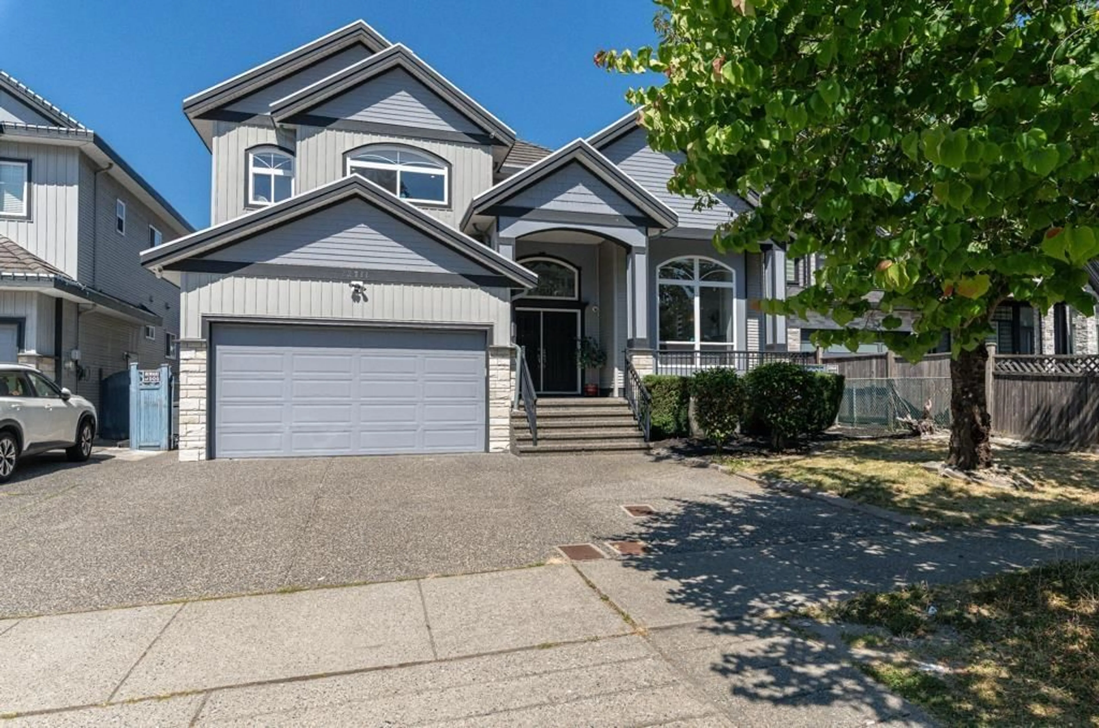 Home with vinyl exterior material, street for 12761 60A, Surrey British Columbia V3X0A1