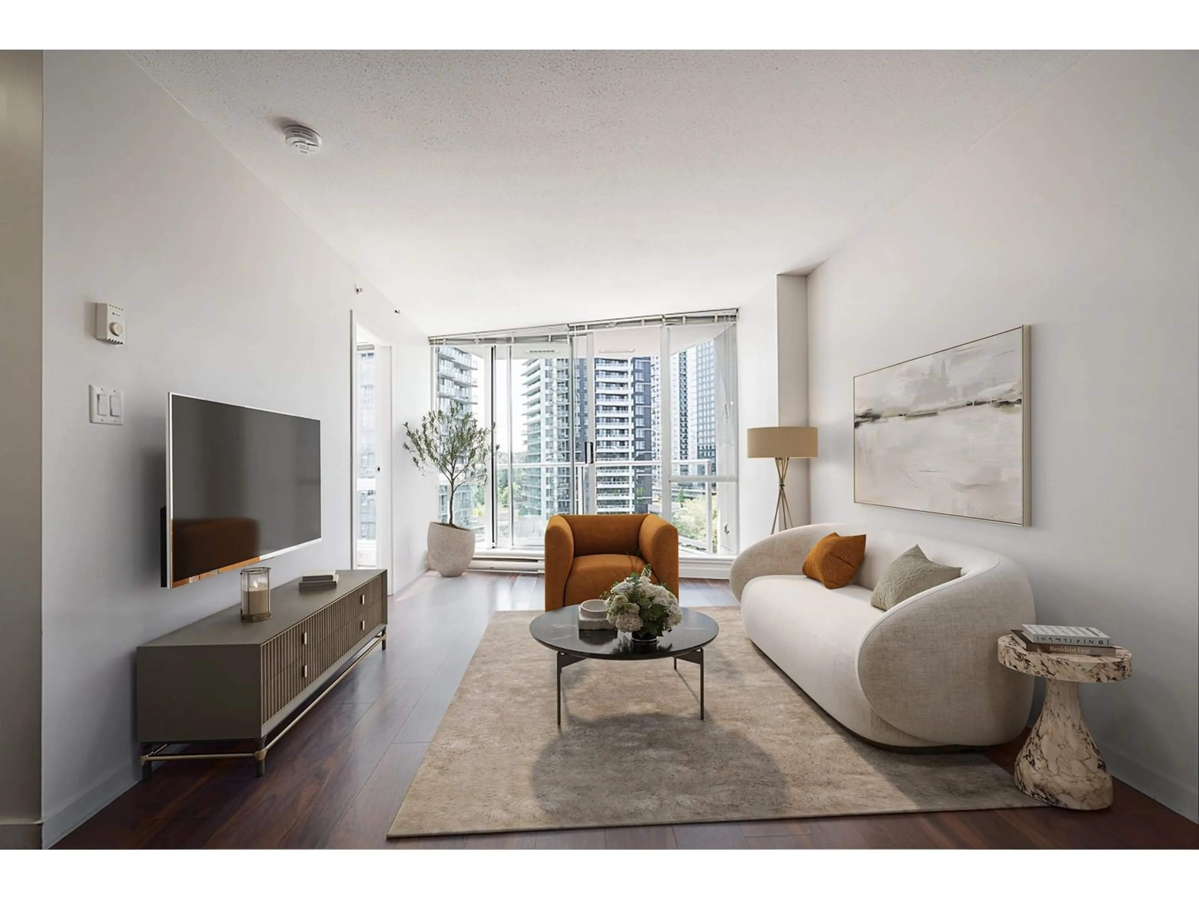 Living room with furniture, unknown for 707 - 13618 100, Surrey British Columbia V3T0A8
