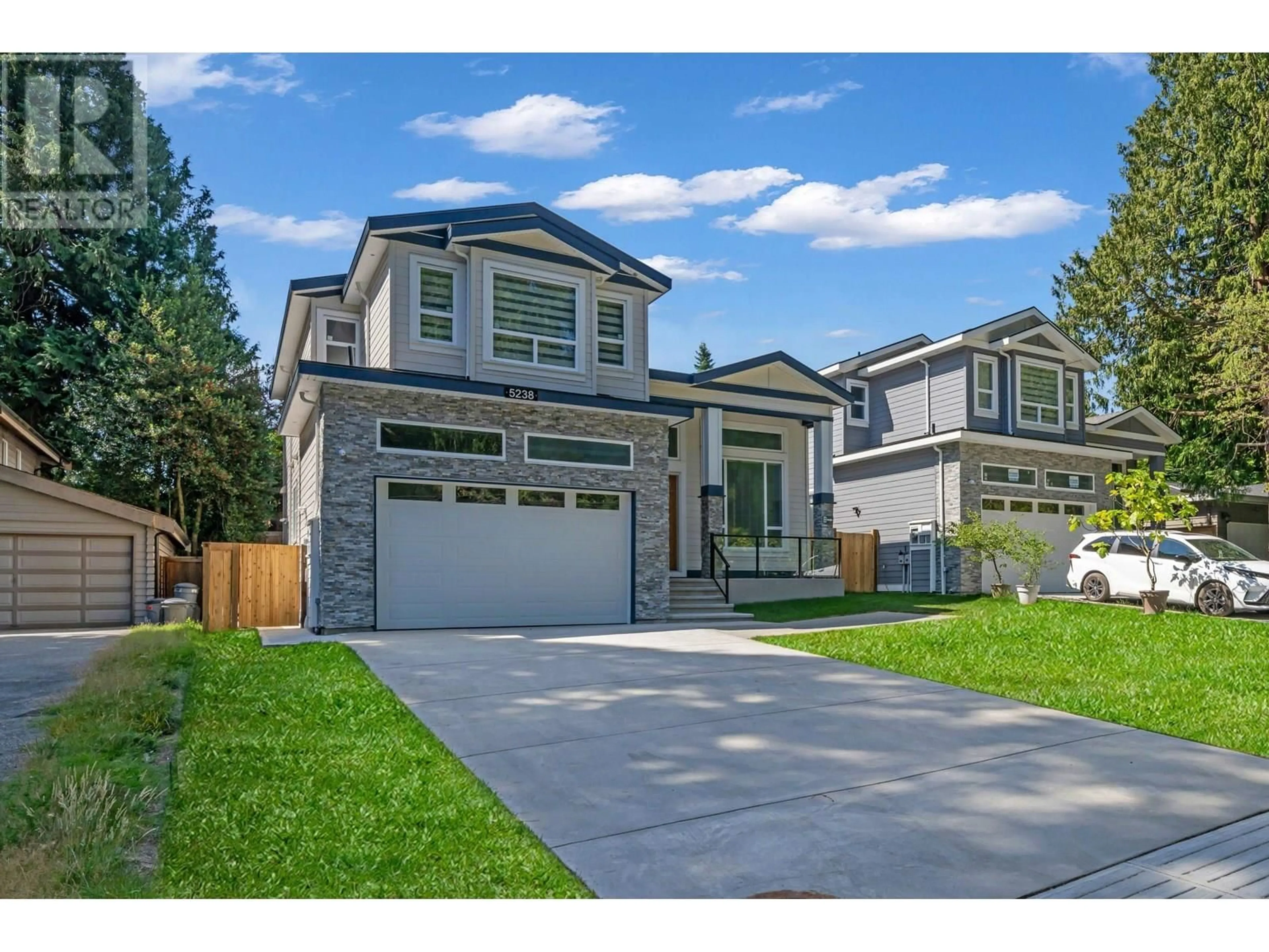 Home with vinyl exterior material, street for 5238 6 AVENUE, Delta British Columbia V4M1L5