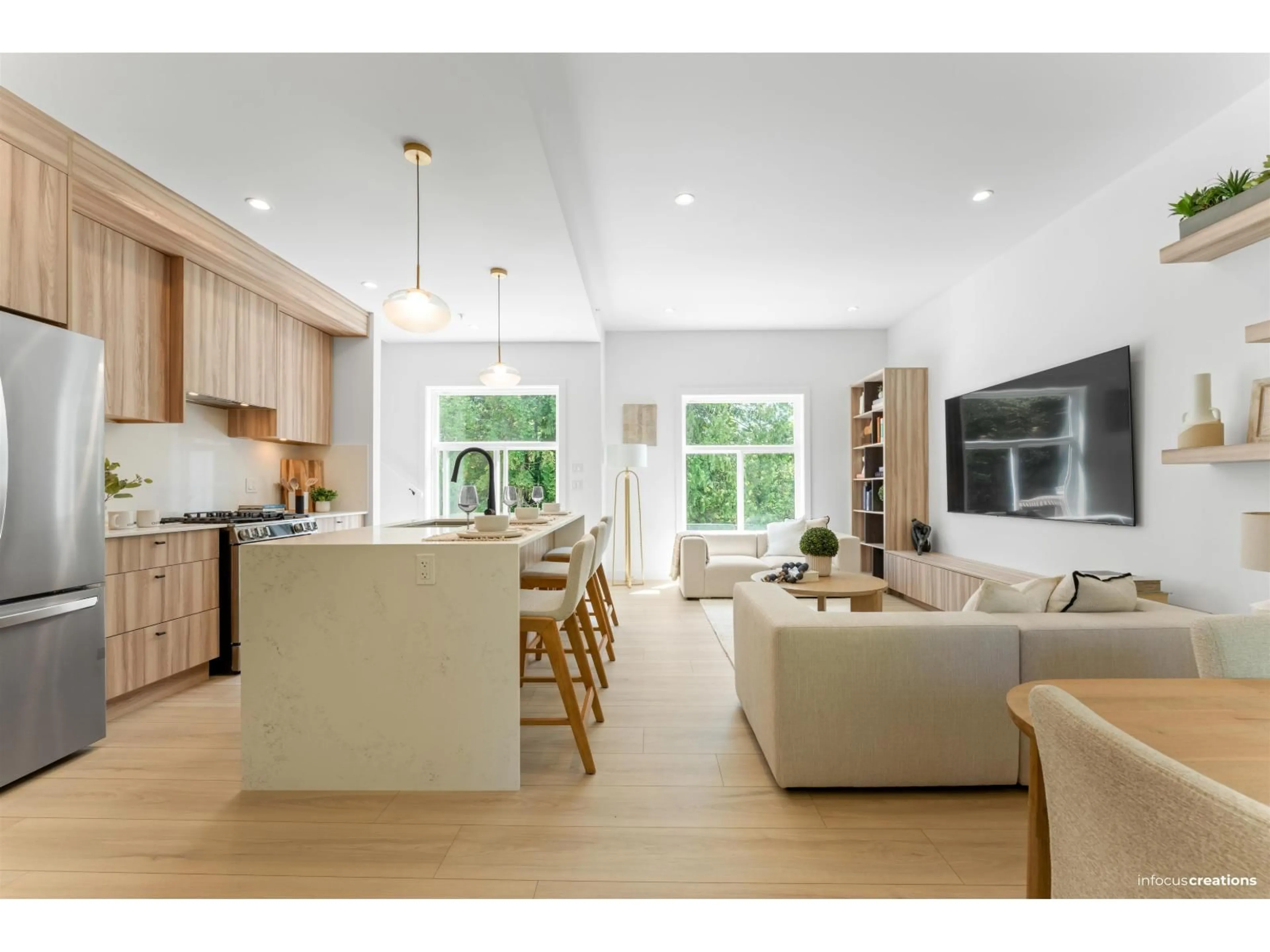 Open concept kitchen, unknown for 1 - 8924 CEDAR, Mission British Columbia V4S1A3