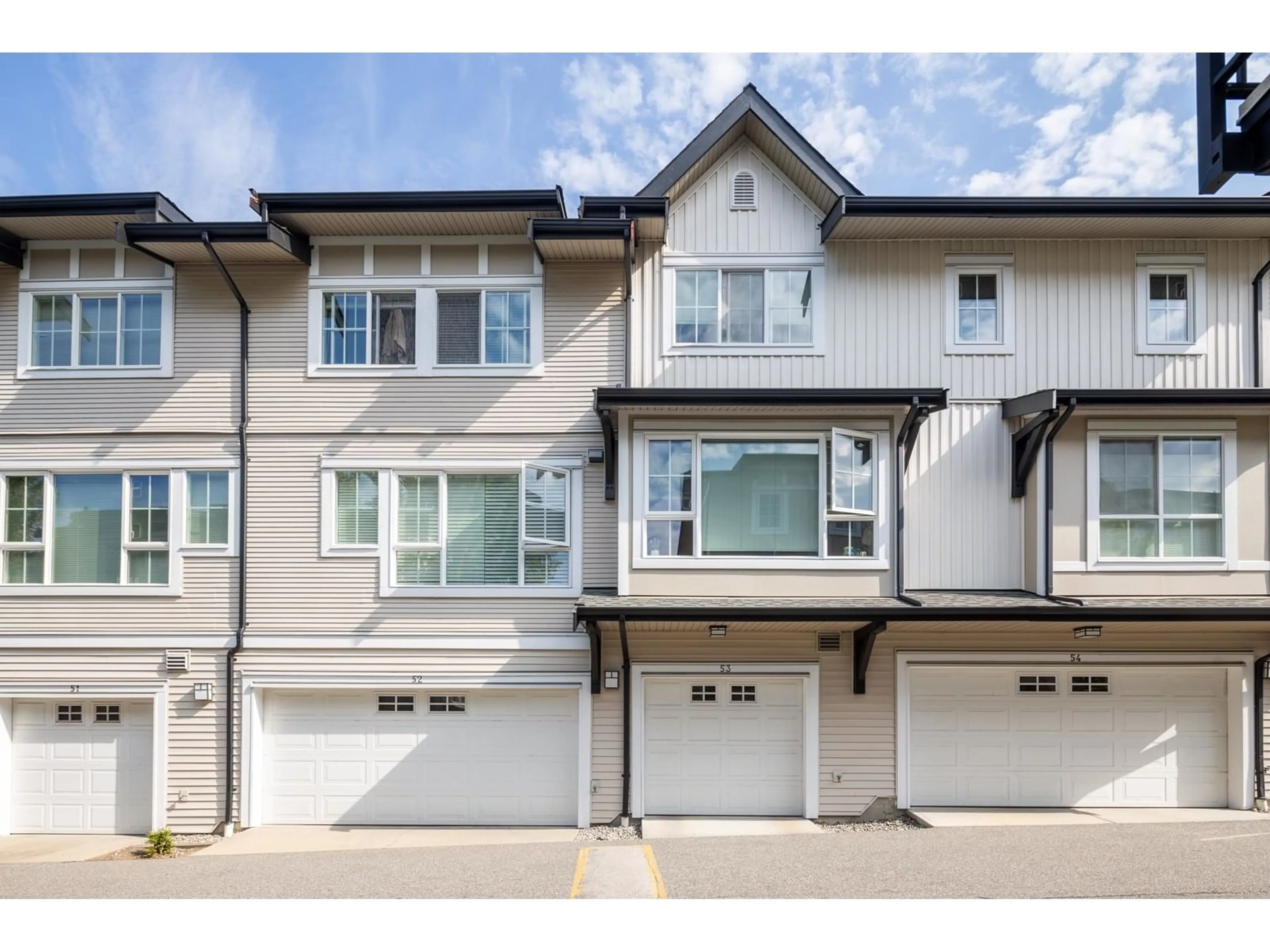 Home with vinyl exterior material, street for 53 - 2450 161A, Surrey British Columbia V3Z8K4