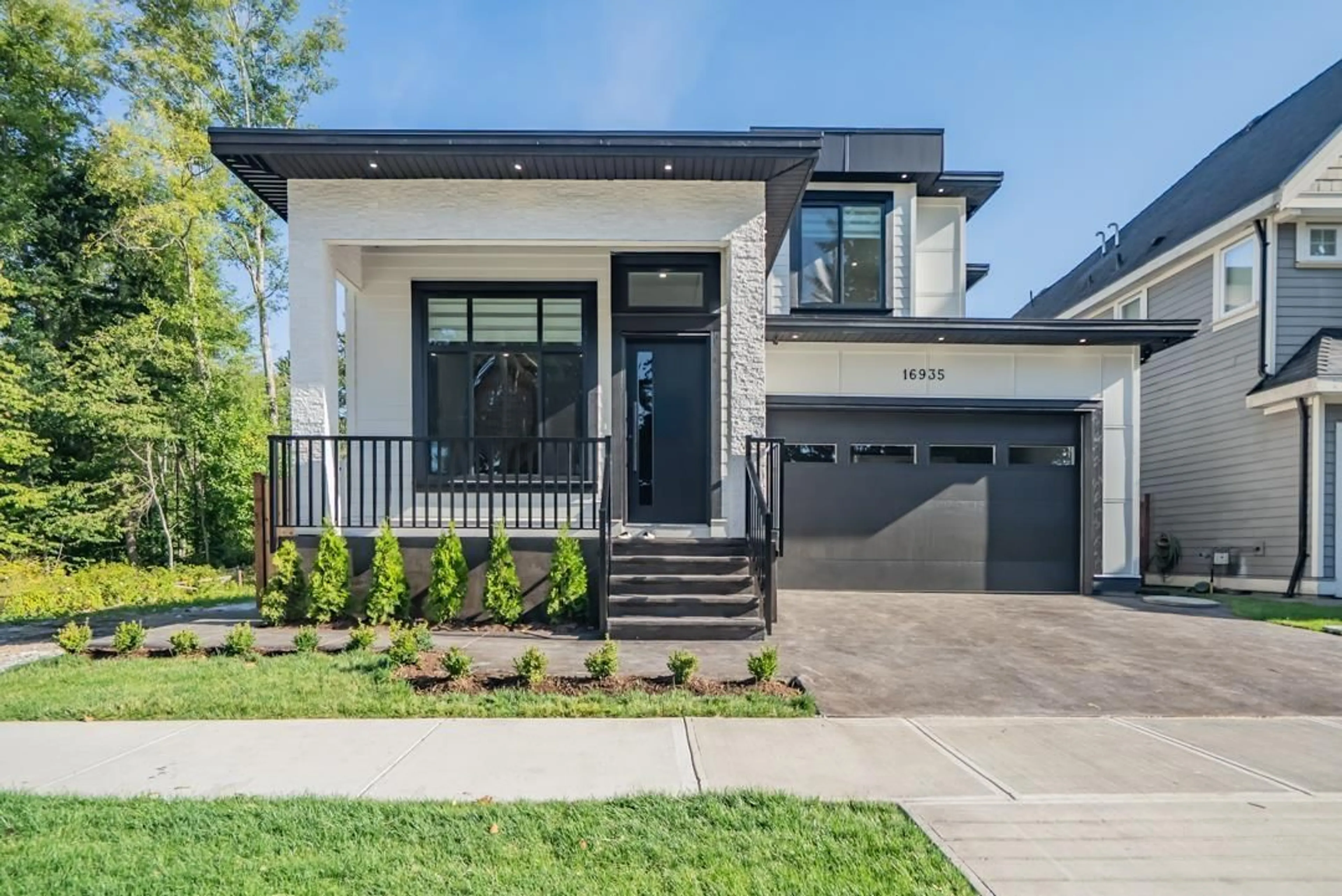 Home with brick exterior material, street for 16935 0A, Surrey British Columbia V3Z9N8