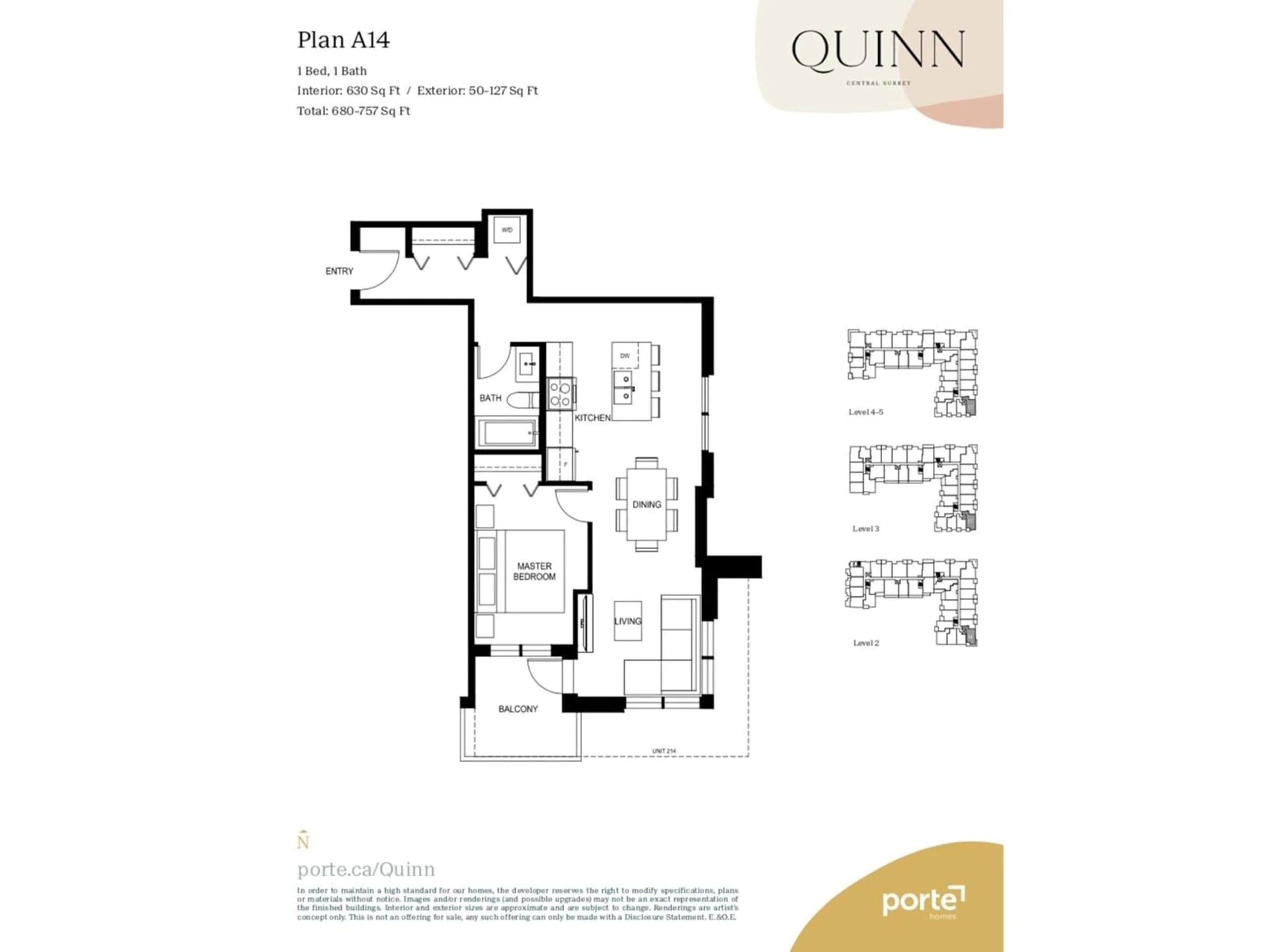 Floor plan for 317 - 13439 94A, Surrey British Columbia V3V0G9
