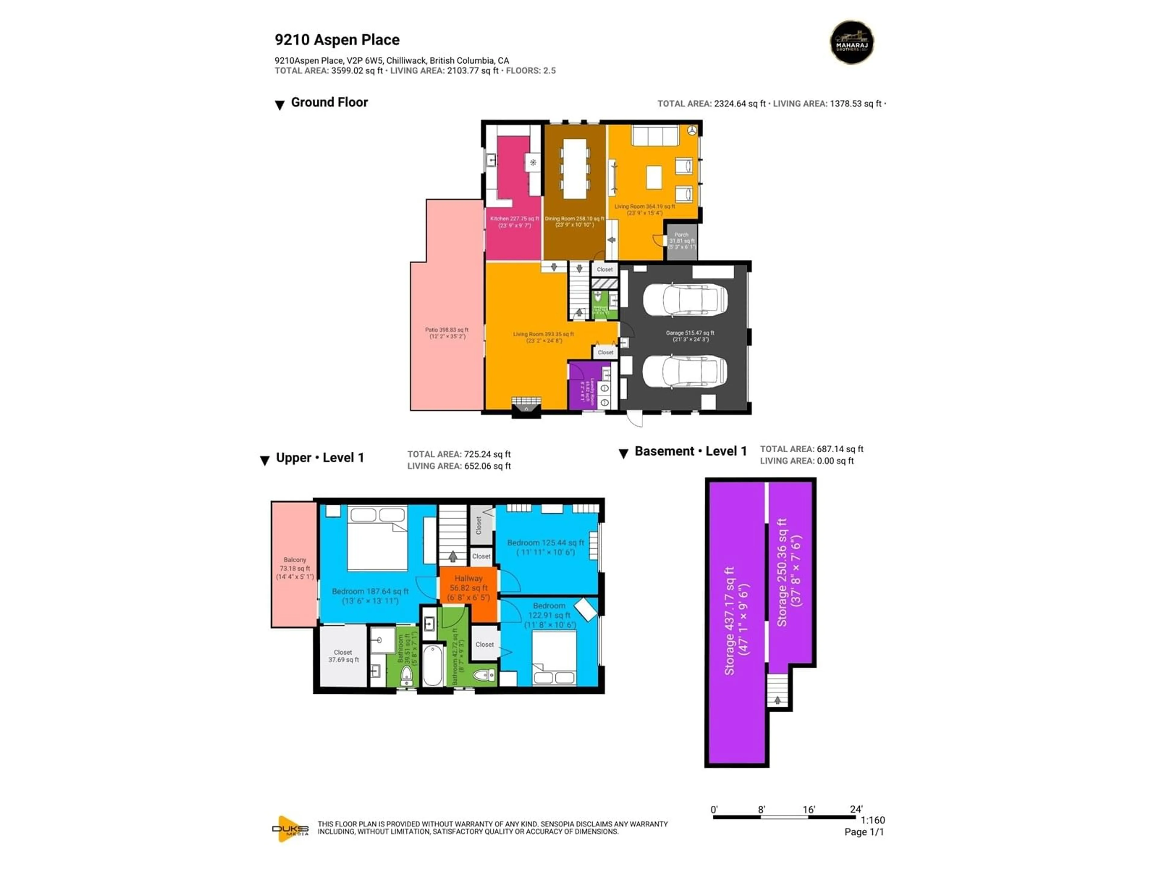 Floor plan for 9210 ASPEN PLACE, Chilliwack British Columbia V2P6W5