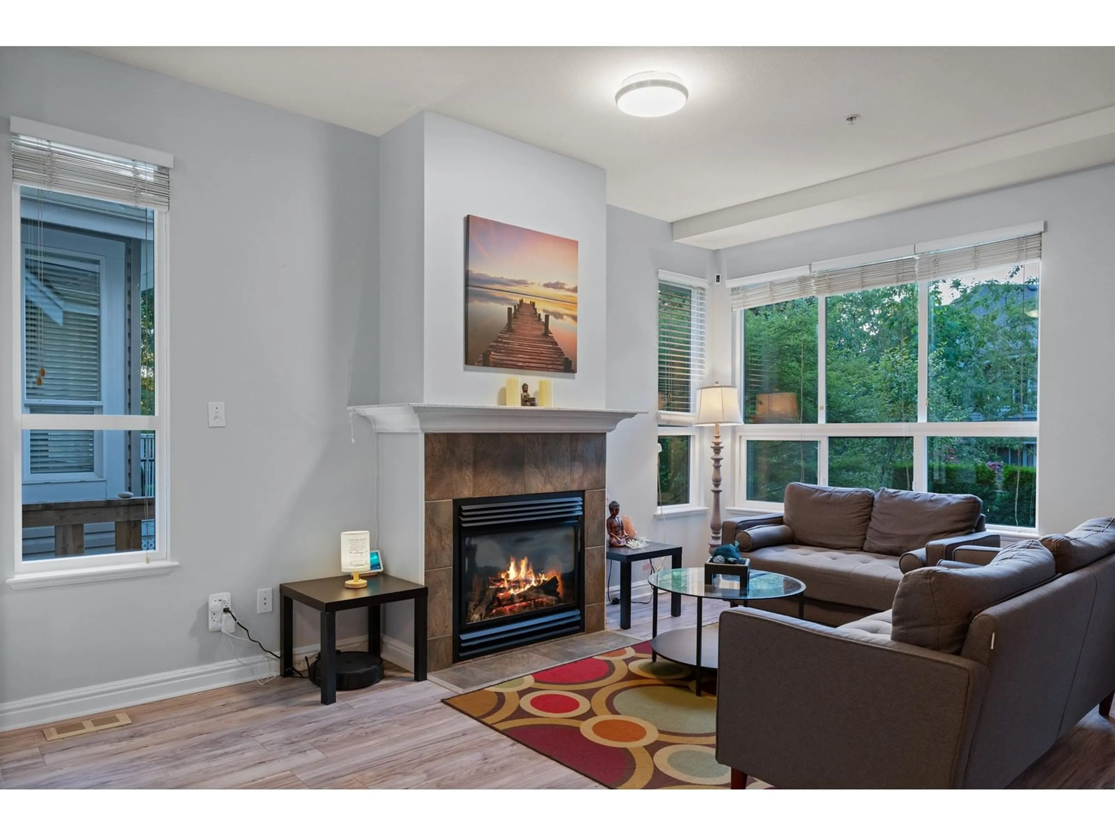 Living room with furniture, unknown for 23 - 8568 209, Langley British Columbia V1M4C4