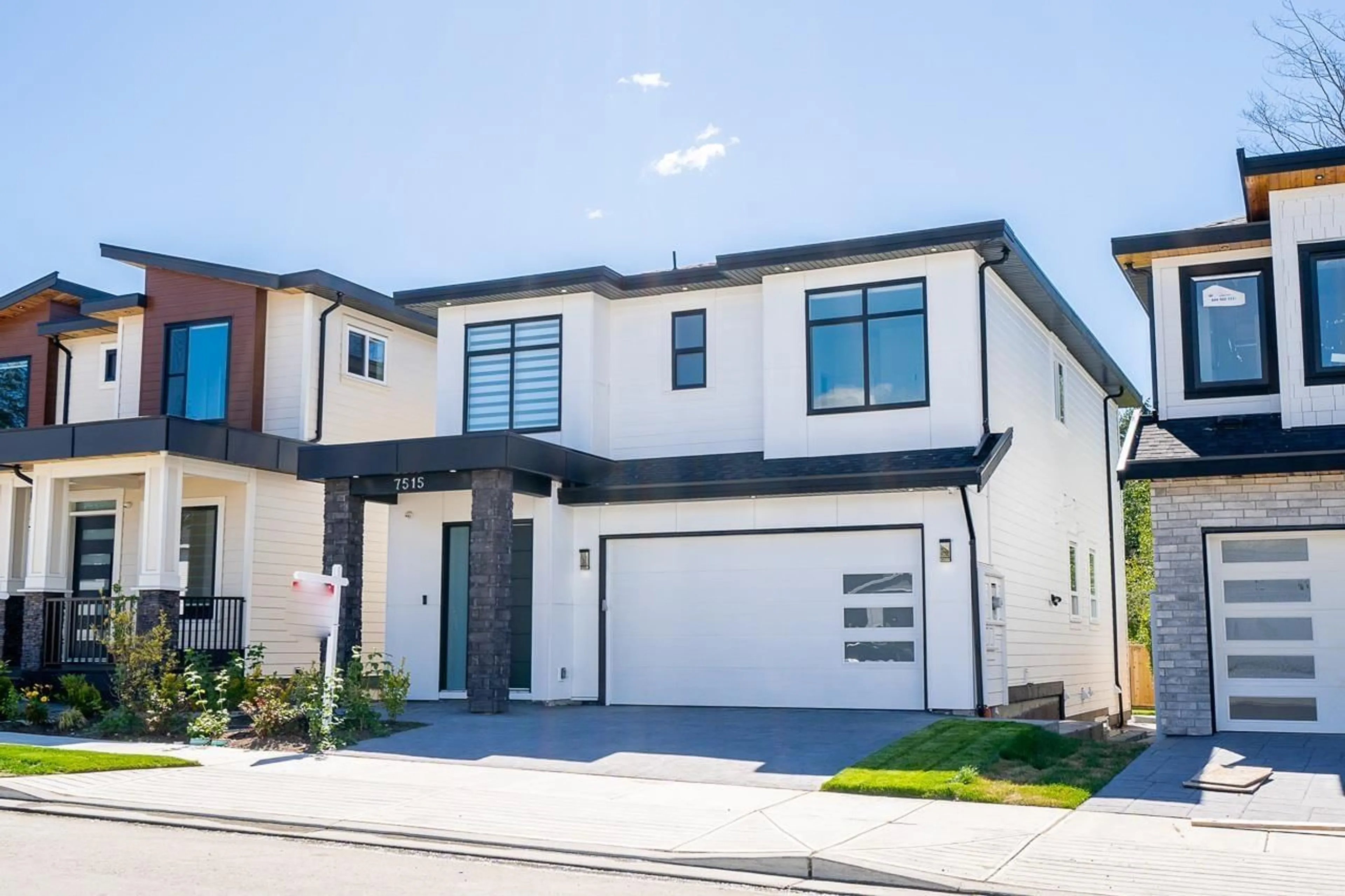 Home with brick exterior material, street for 7515 205, Langley British Columbia V2Y1V5