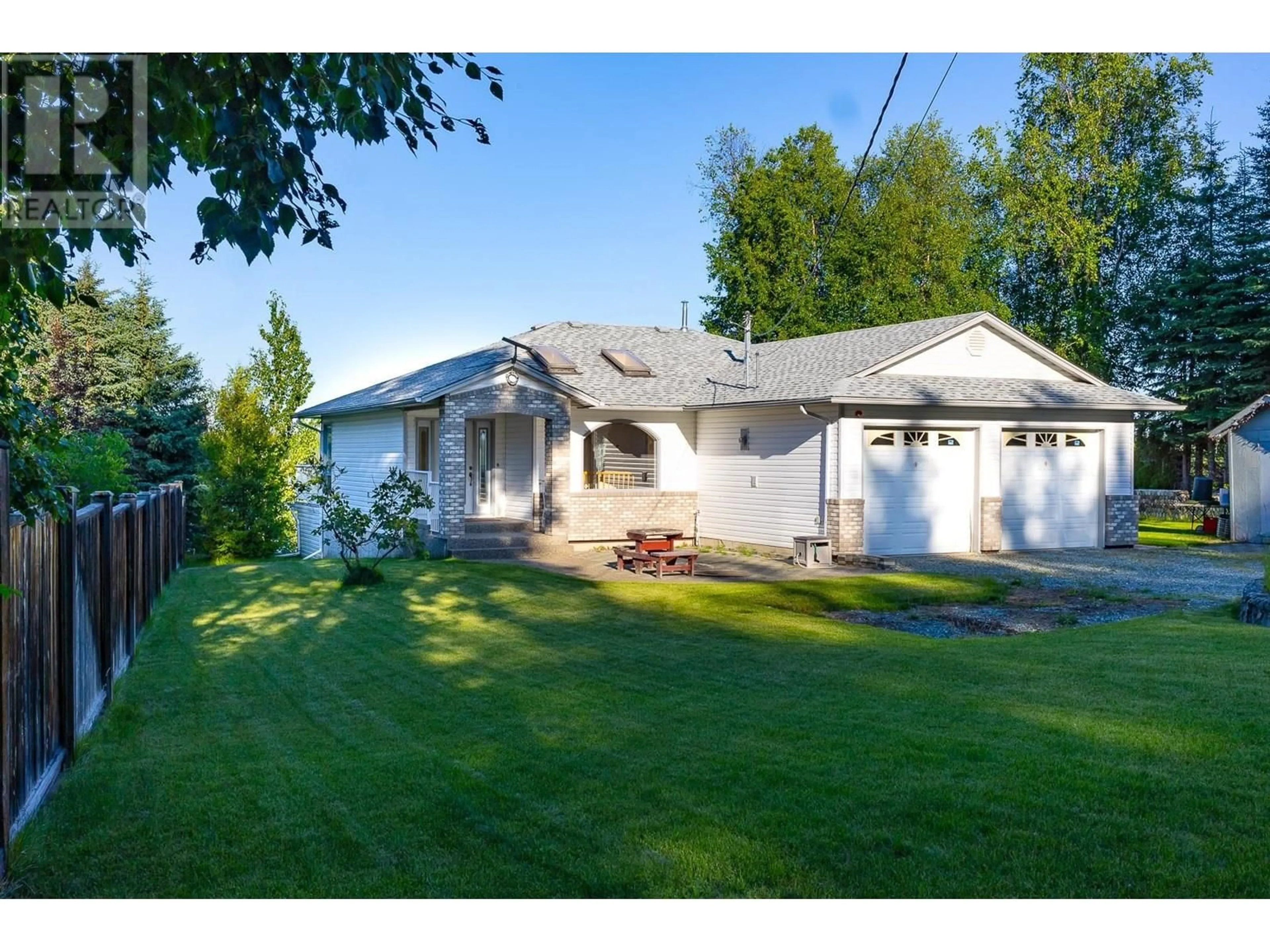 A pic from outside/outdoor area/front of a property/back of a property/a pic from drone, street for 26855 NESS LAKE ROAD, Prince George British Columbia V2K5N1