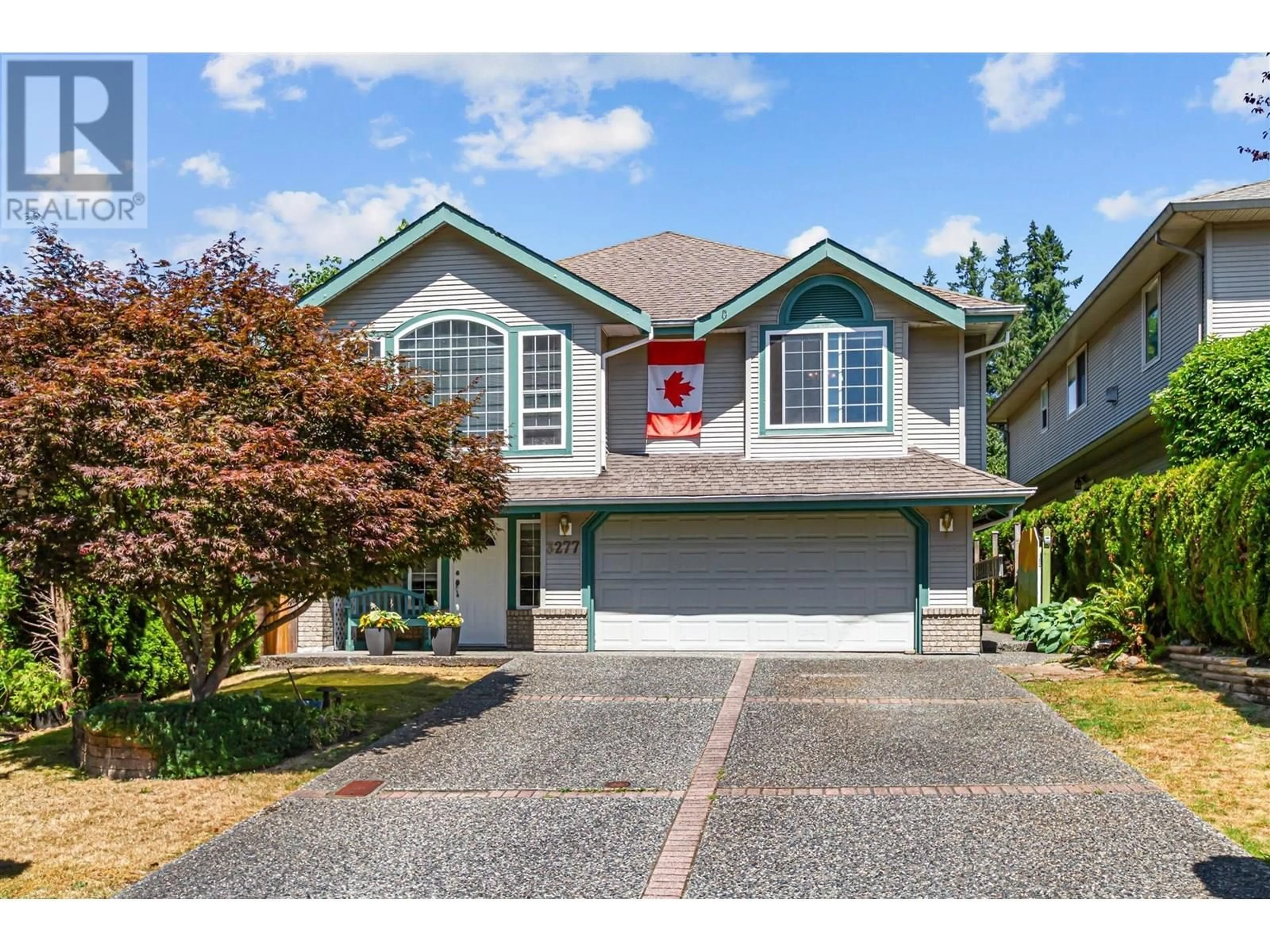 Home with vinyl exterior material, street for 3277 MASON AVENUE, Coquitlam British Columbia V3B2X5