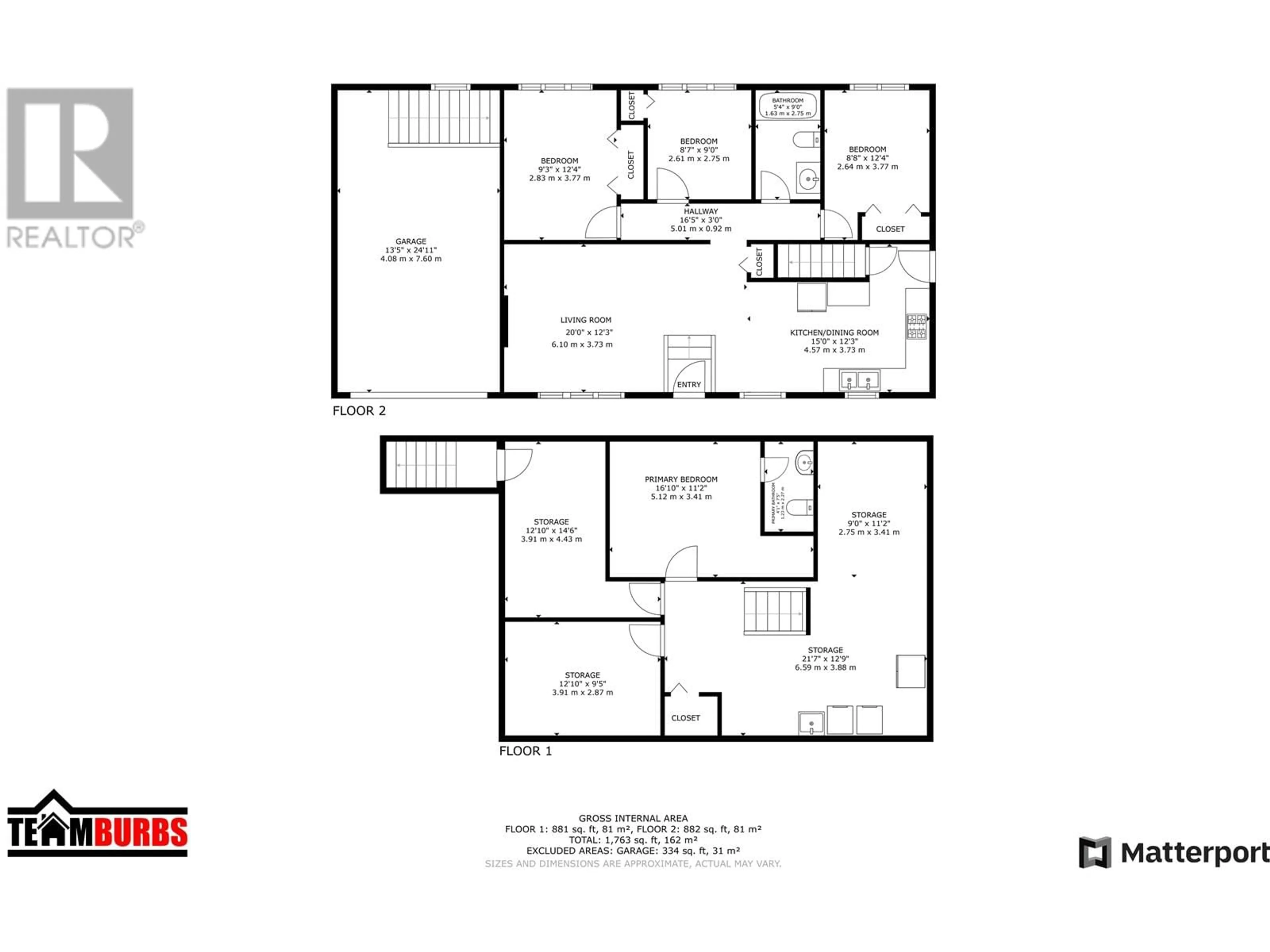 Floor plan for 820 REYNARD STREET, Quesnel British Columbia V2J4W1